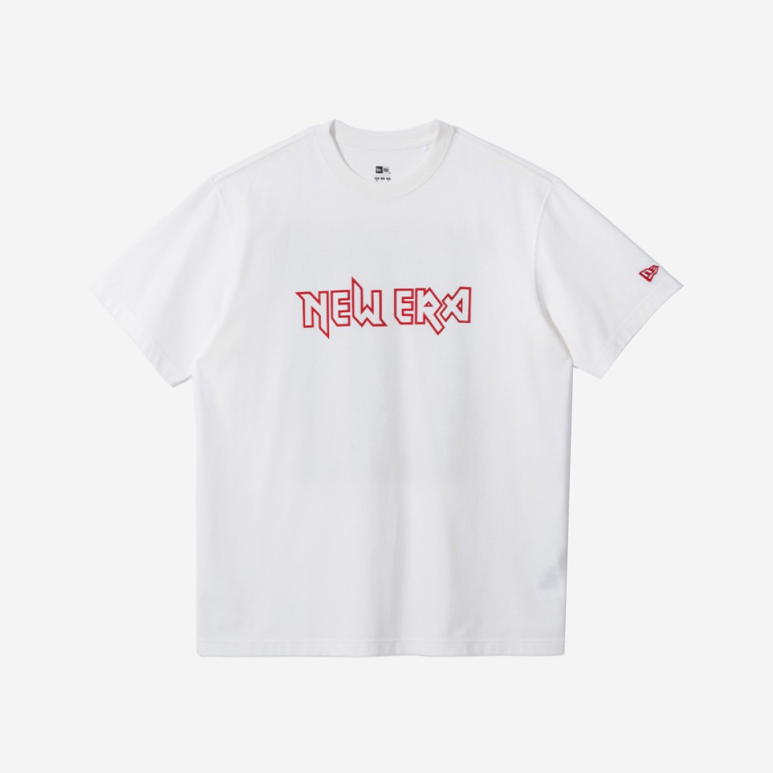 New Era x Iron Maiden Back Graphic T-Shirt Off White 상세 이미지 2