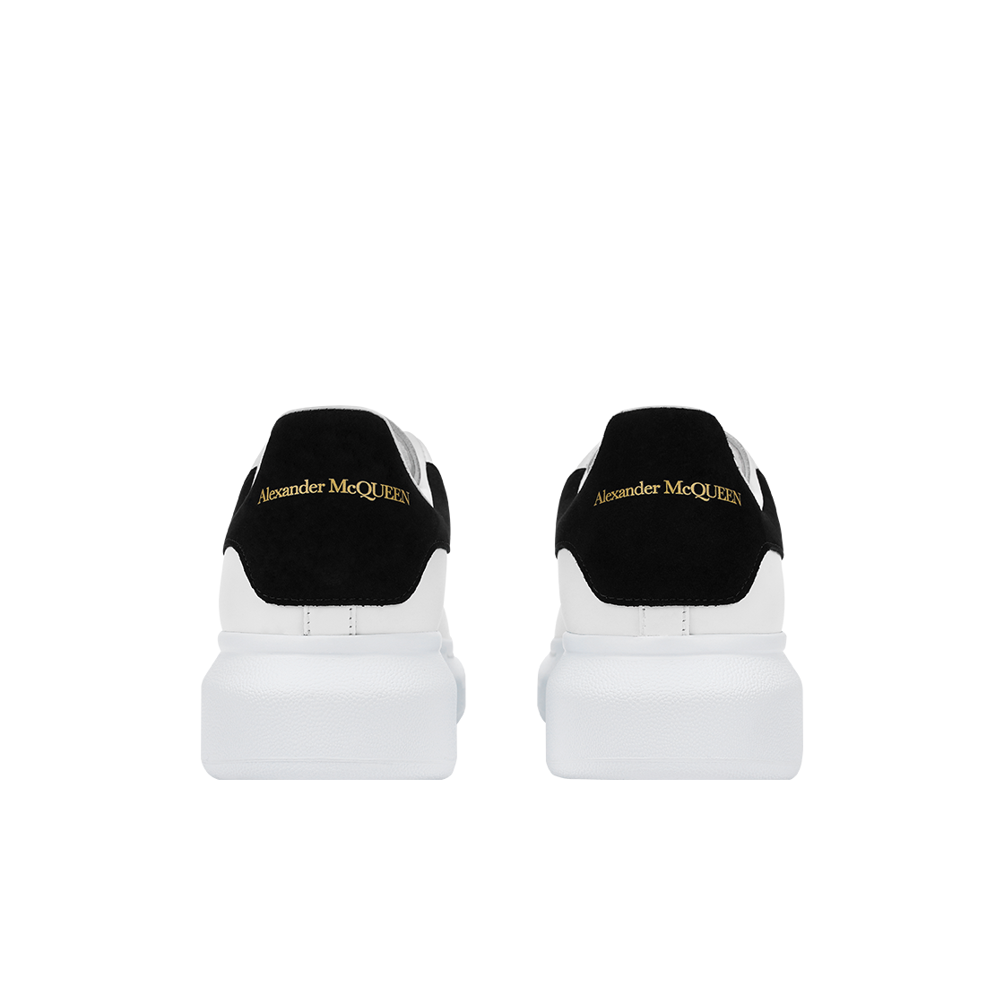 Alexander McQueen Oversized Sneakers White Black 상세 이미지 3