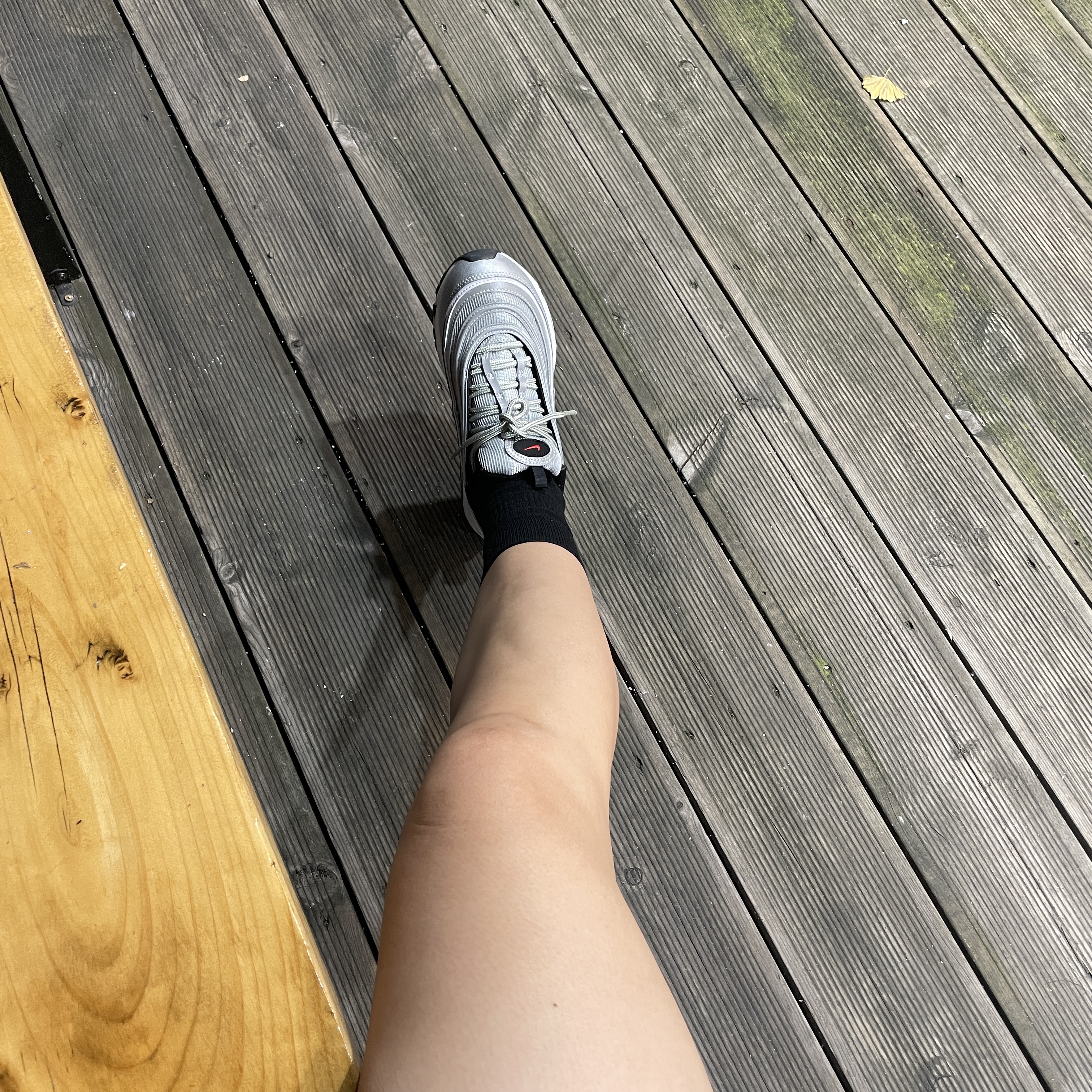 (W) Nike Air Max 97 OG Silver Bullet 2022 착용 스타일
