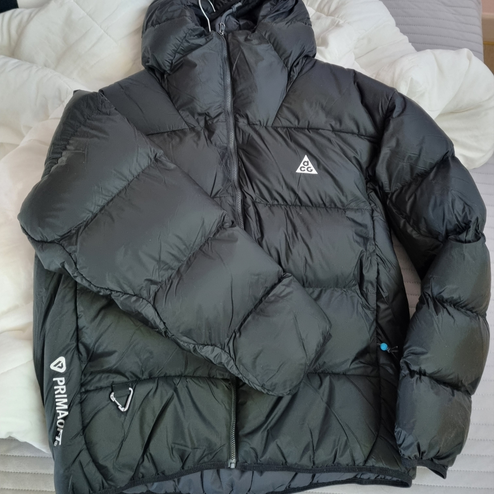 Nike ACG Therma-Fit ADV Lunar Lake Puffer Jacket Black - Asia 착용 스타일 - 2