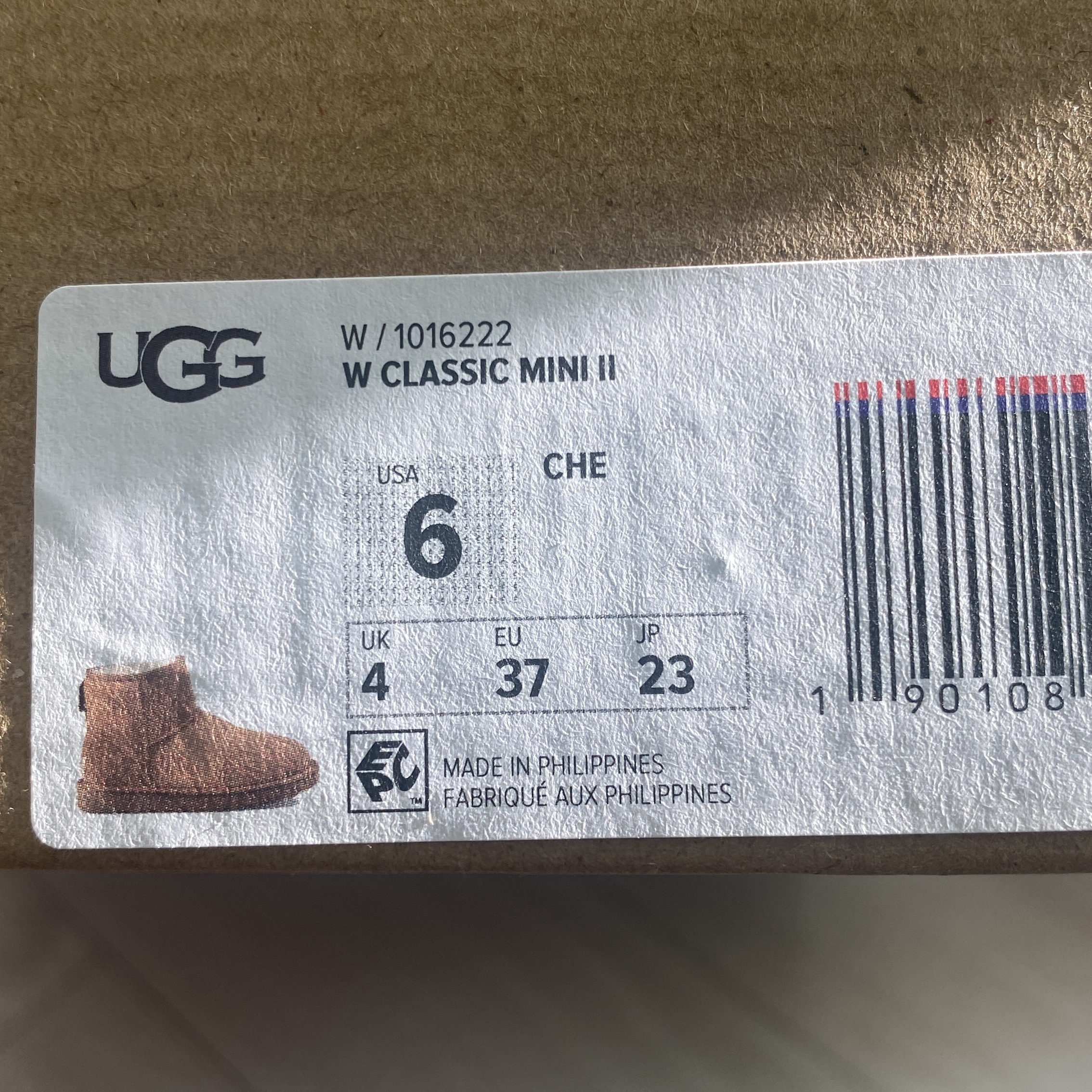 (W) UGG Classic Mini II Boots Chestnut 착용 스타일