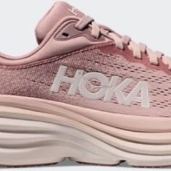 (W) Hoka Bondi 8 Pale Mauve - Regular 착용 스타일