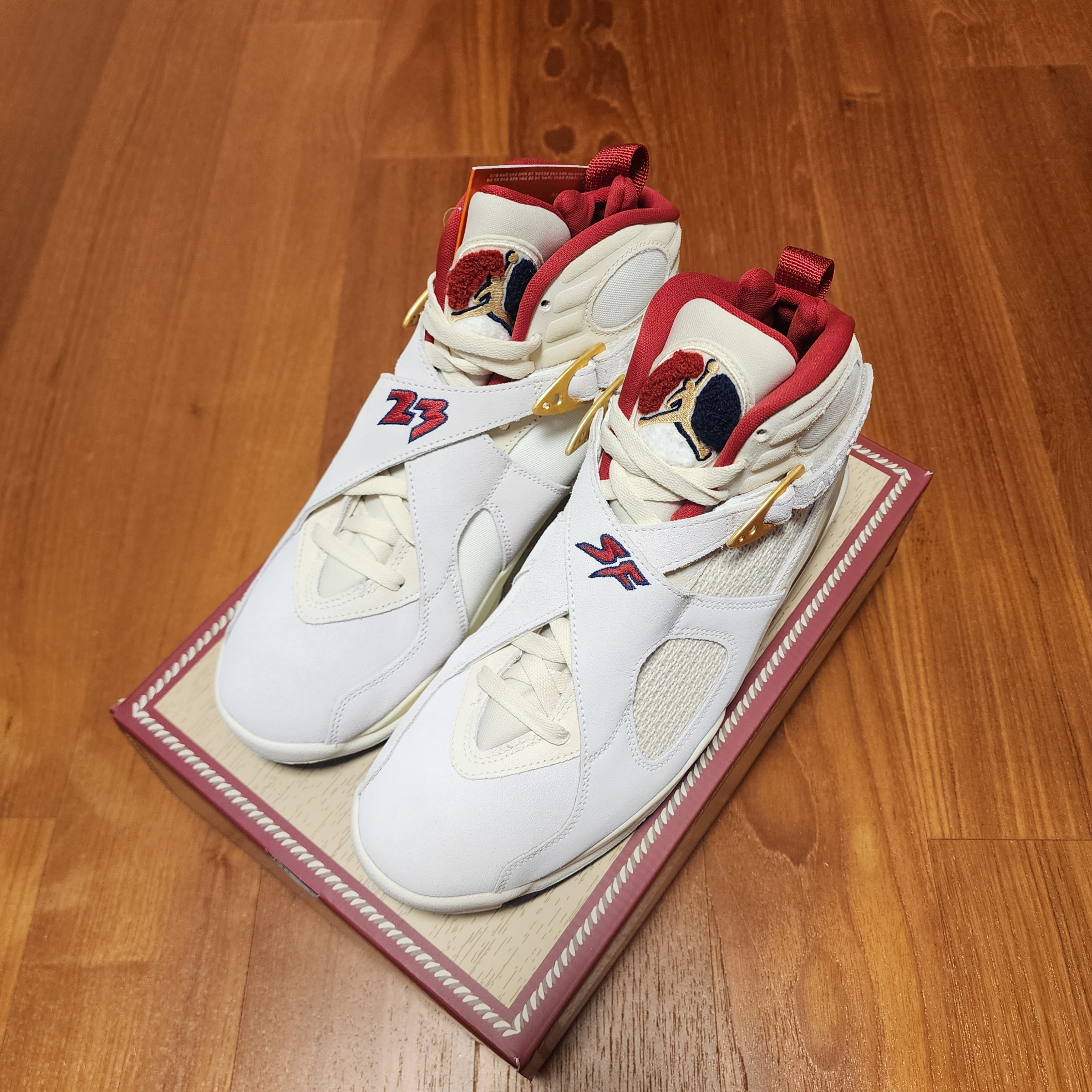 Jordan 8 x SoleFly Retro SP Mi Casa es Su Casa 착용 스타일 - 2