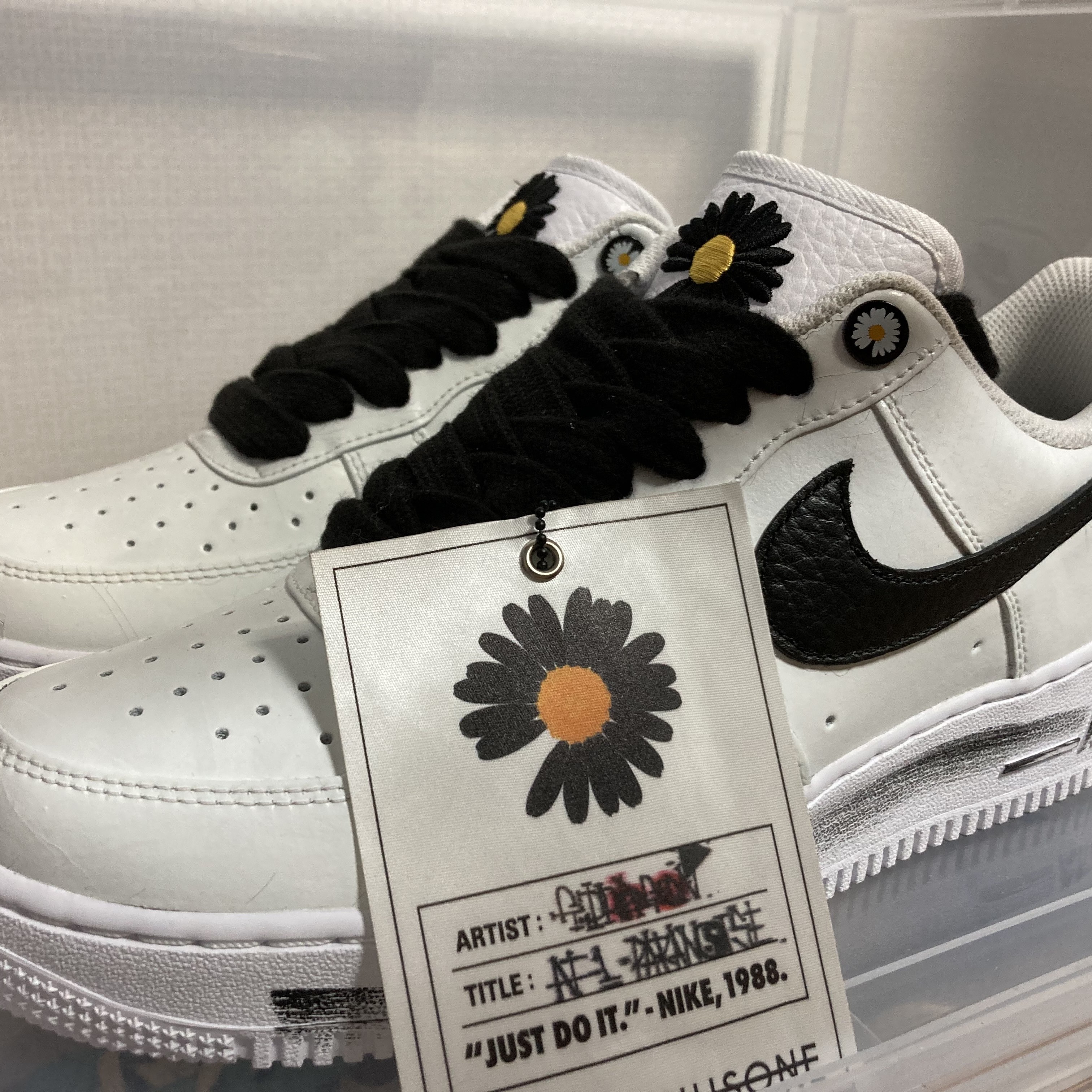 Nike x Peaceminusone Air Force 1 Low Para-Noise 2.0 착용 스타일