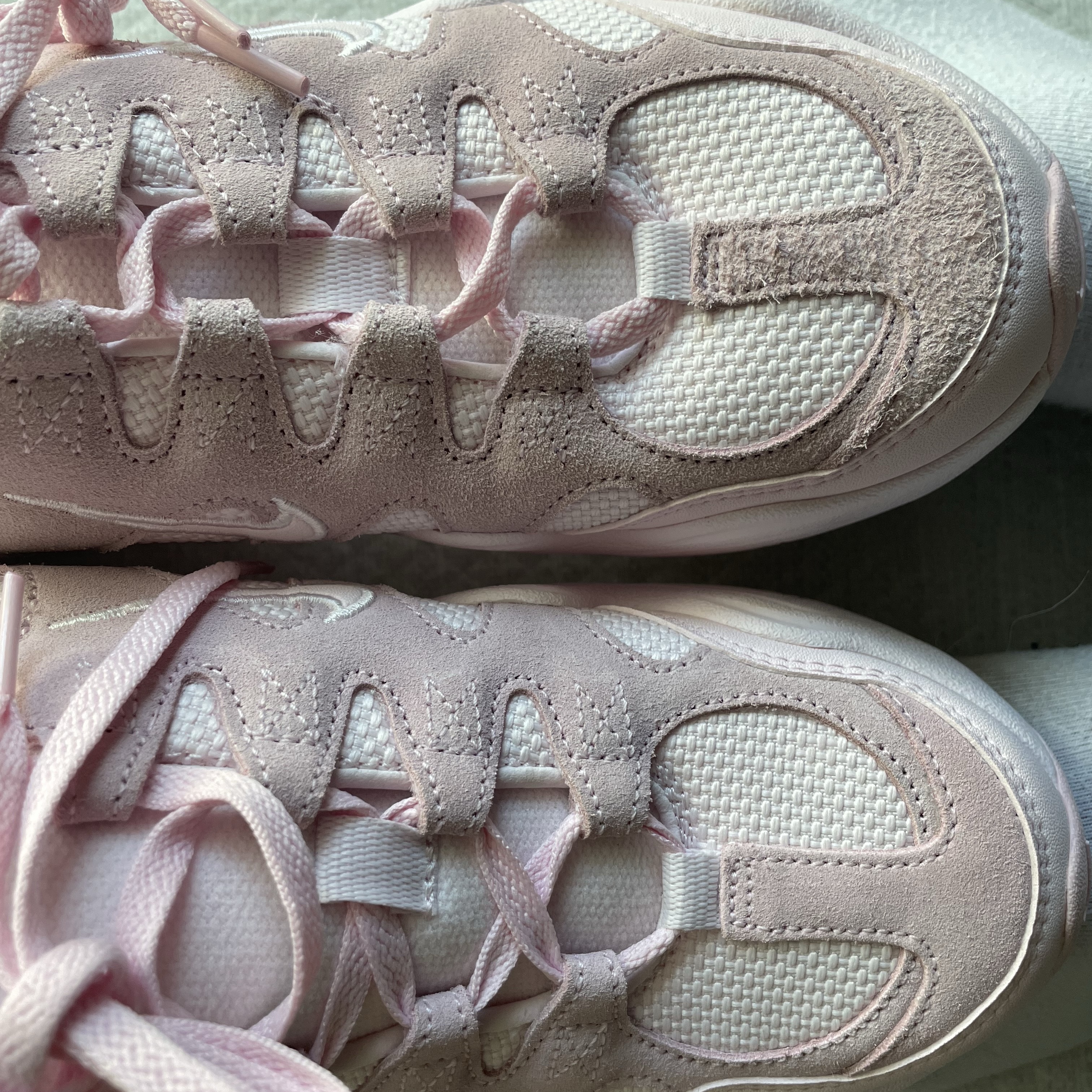 (W) Nike Tech Hera Pearl Pink 착용 스타일 - 3