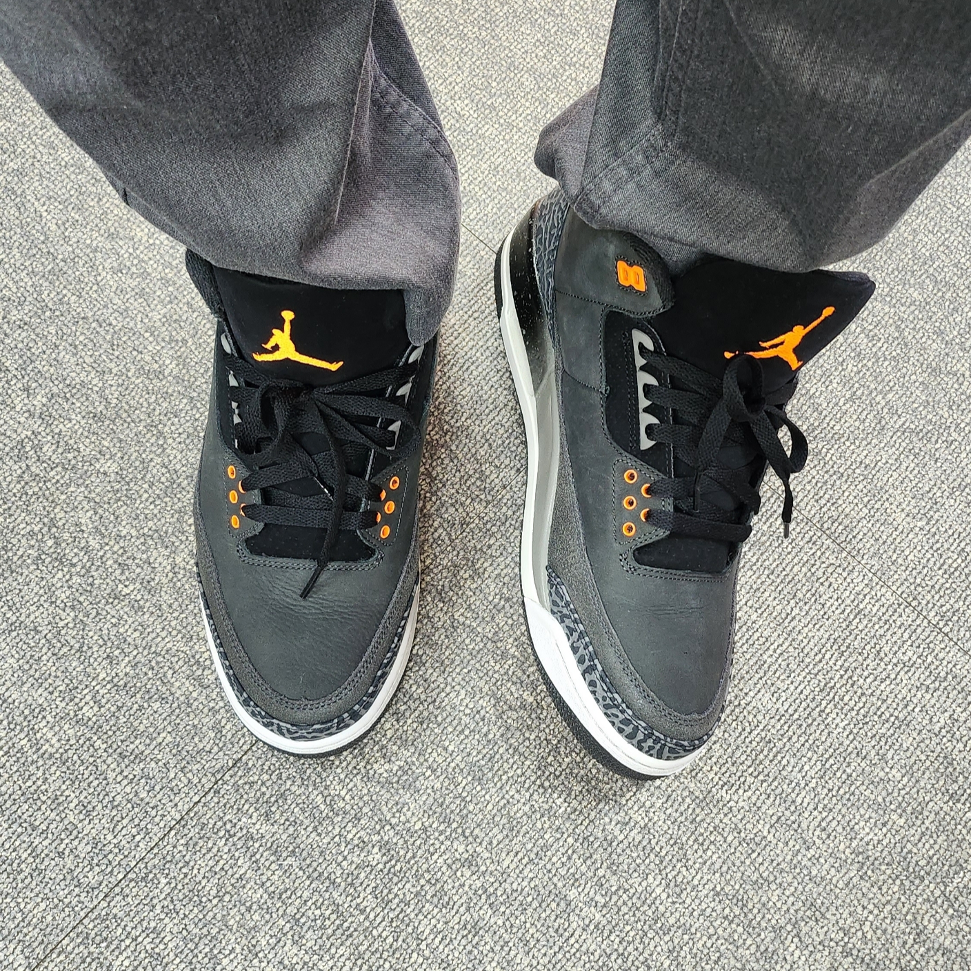 Jordan 3 Retro Fear 착용 스타일