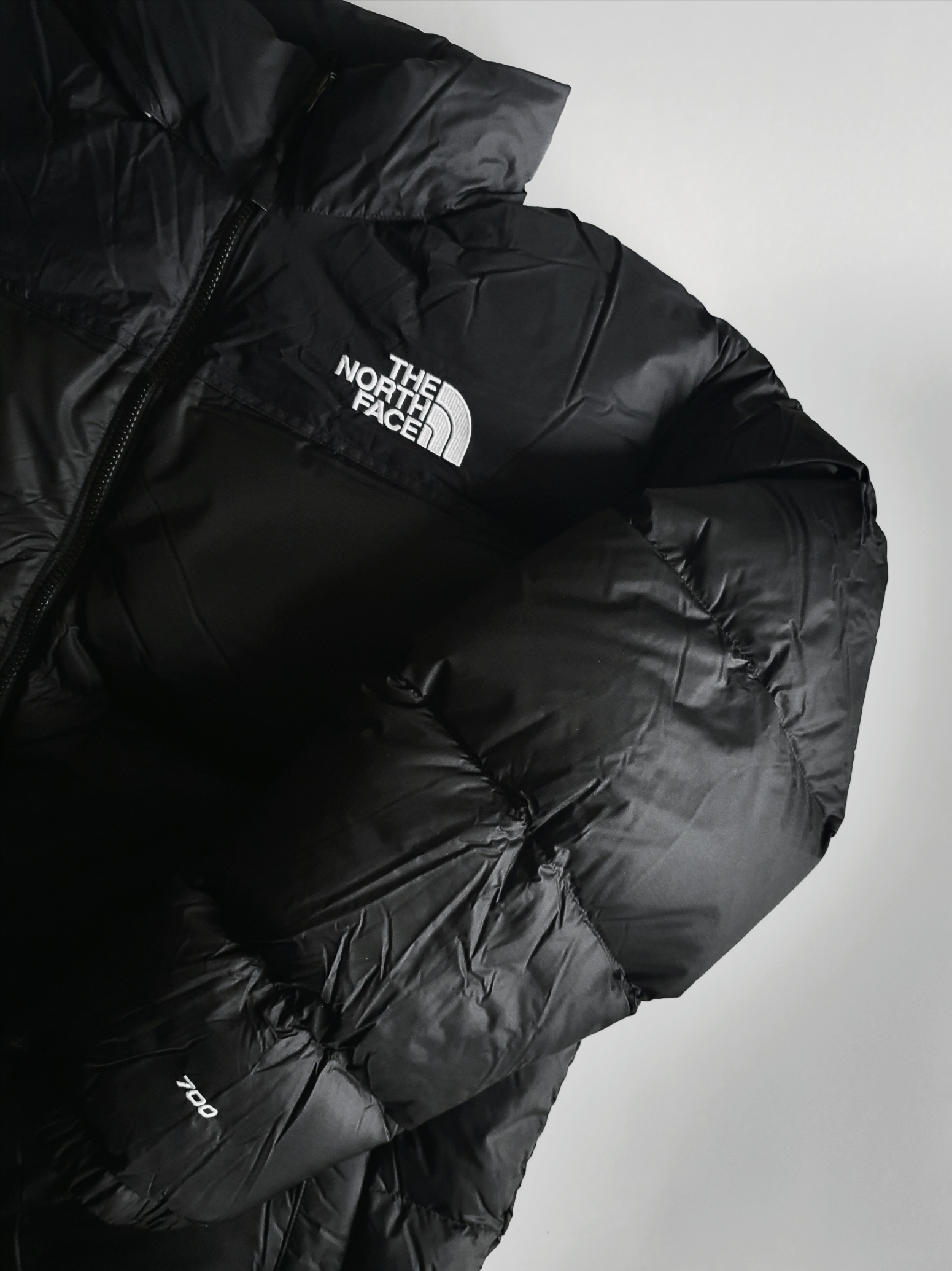 The North Face 1996 Retro Nuptse Down Jacket TNF Black 착용 스타일