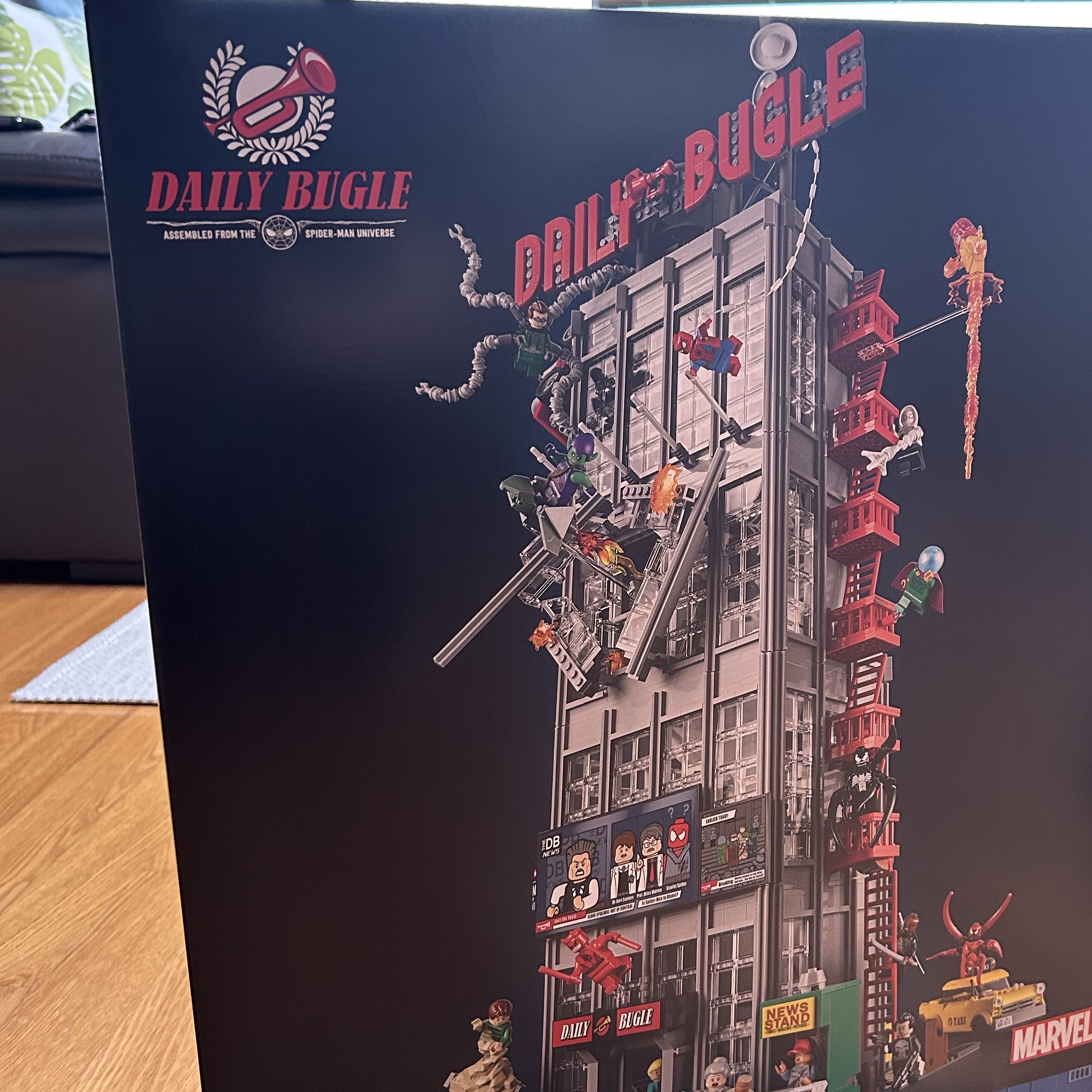 Lego Marvel Daily Bugle 착용 스타일