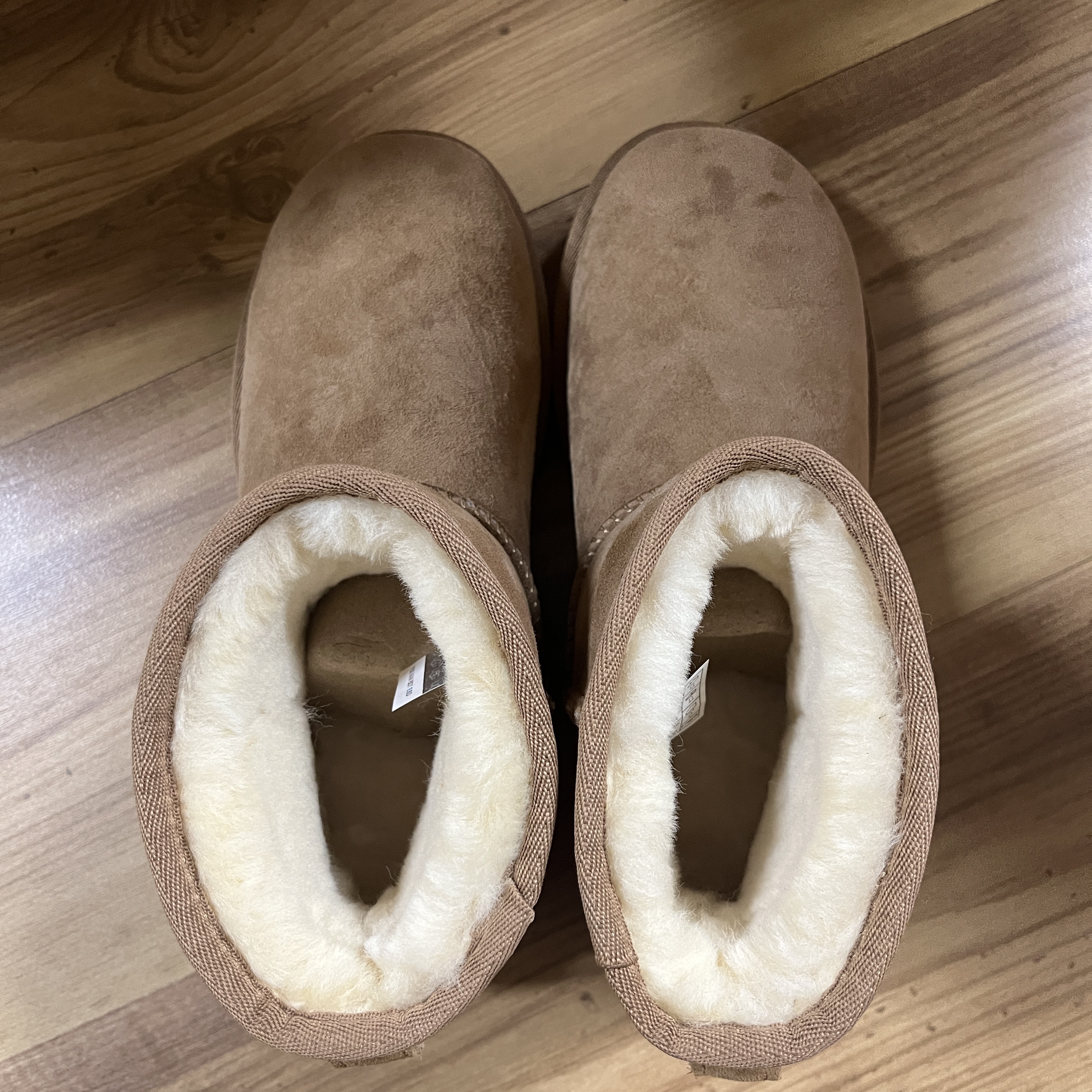 (W) UGG Classic Mini II Boots Chestnut 착용 스타일