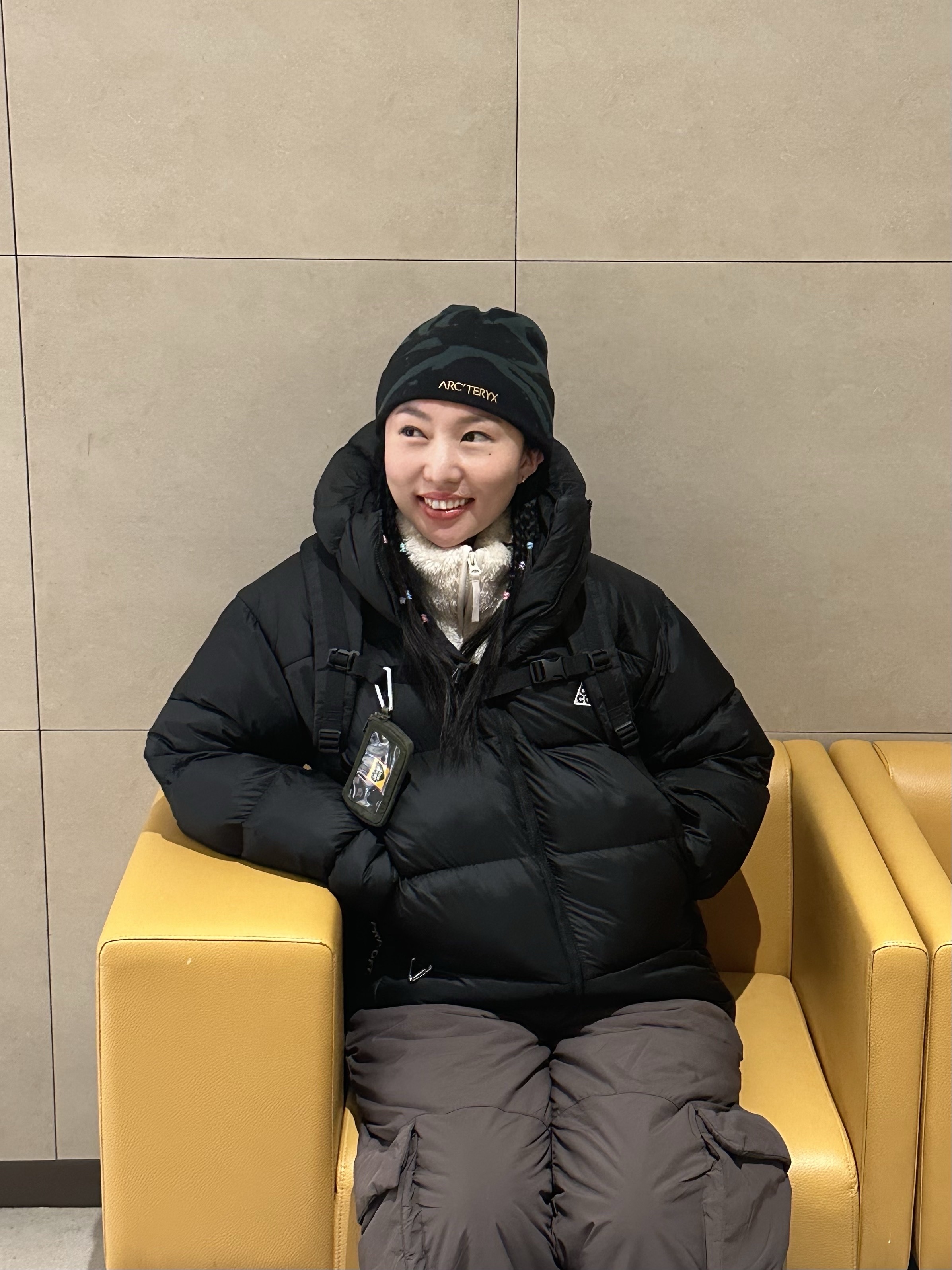 Nike ACG Therma-Fit ADV Lunar Lake Puffer Jacket Black - Asia, Arc'teryx Grotto Toque Dark Magic 착용 스타일 - 1