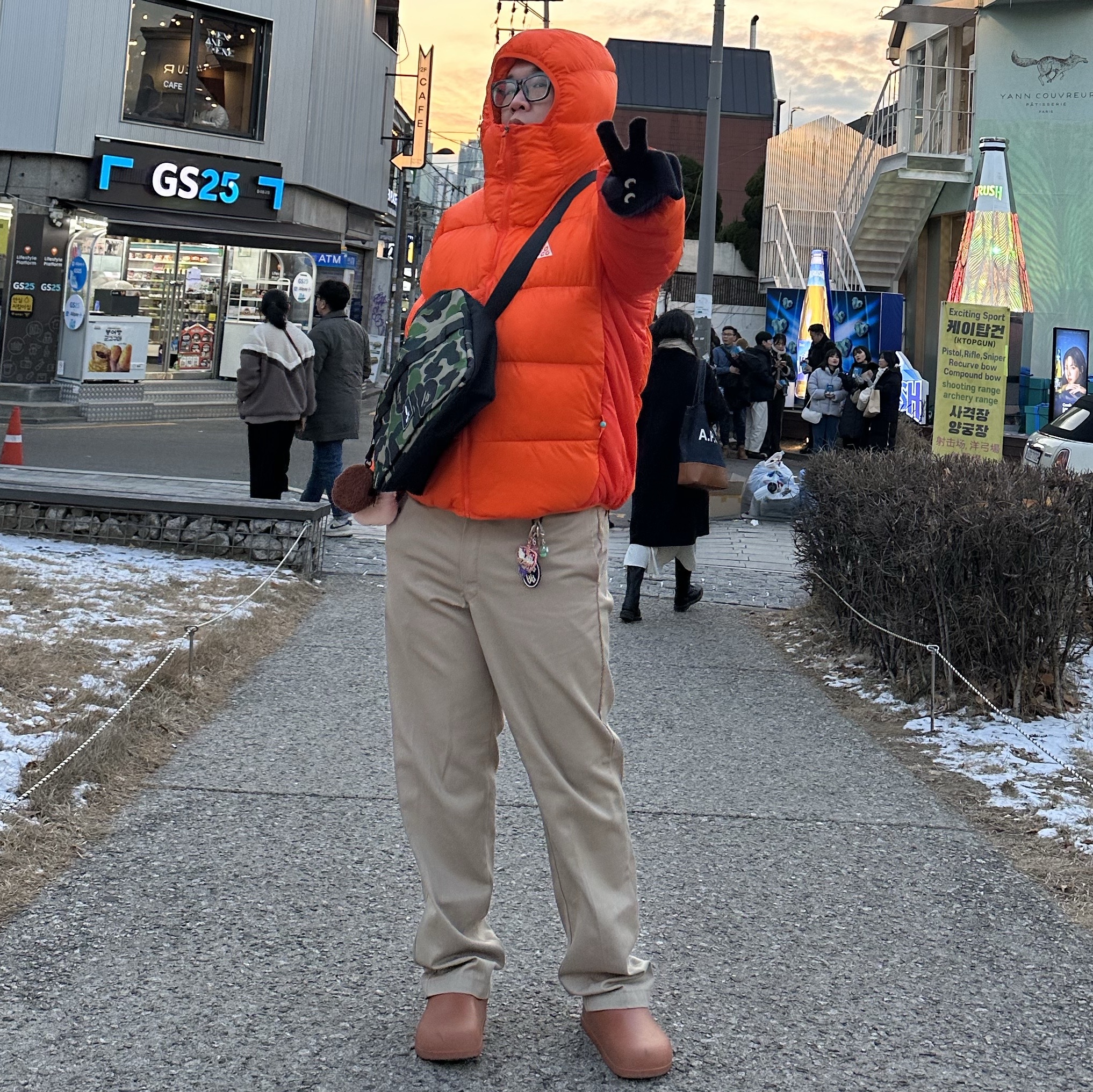 Nike ACG Therma-Fit ADV Lunar Lake Puffer Jacket Safety Orange - Asia, Bbangbbang Butt Acrylic Smarttok 착용 스타일