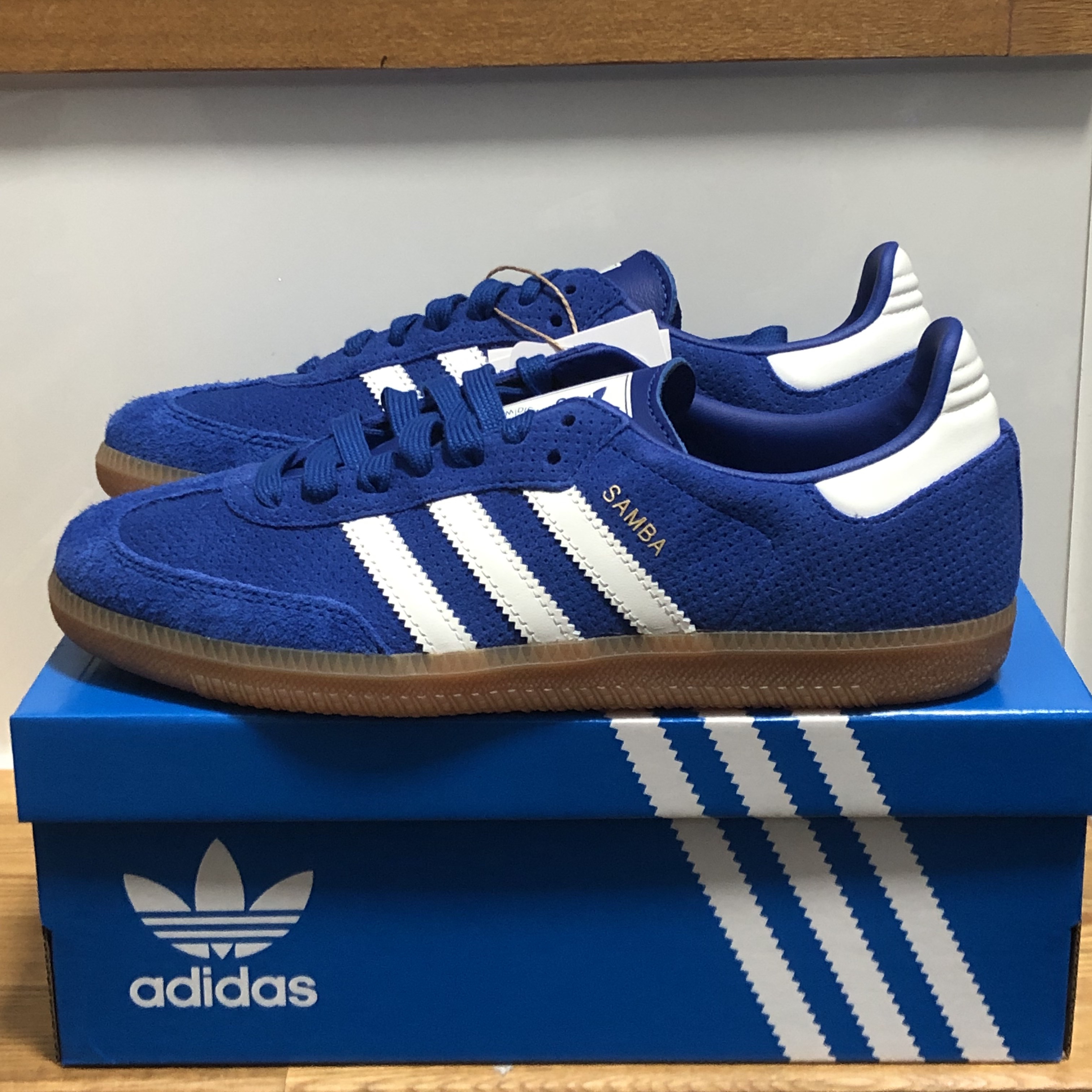 Adidas Samba OG Royal Blue 착용 스타일