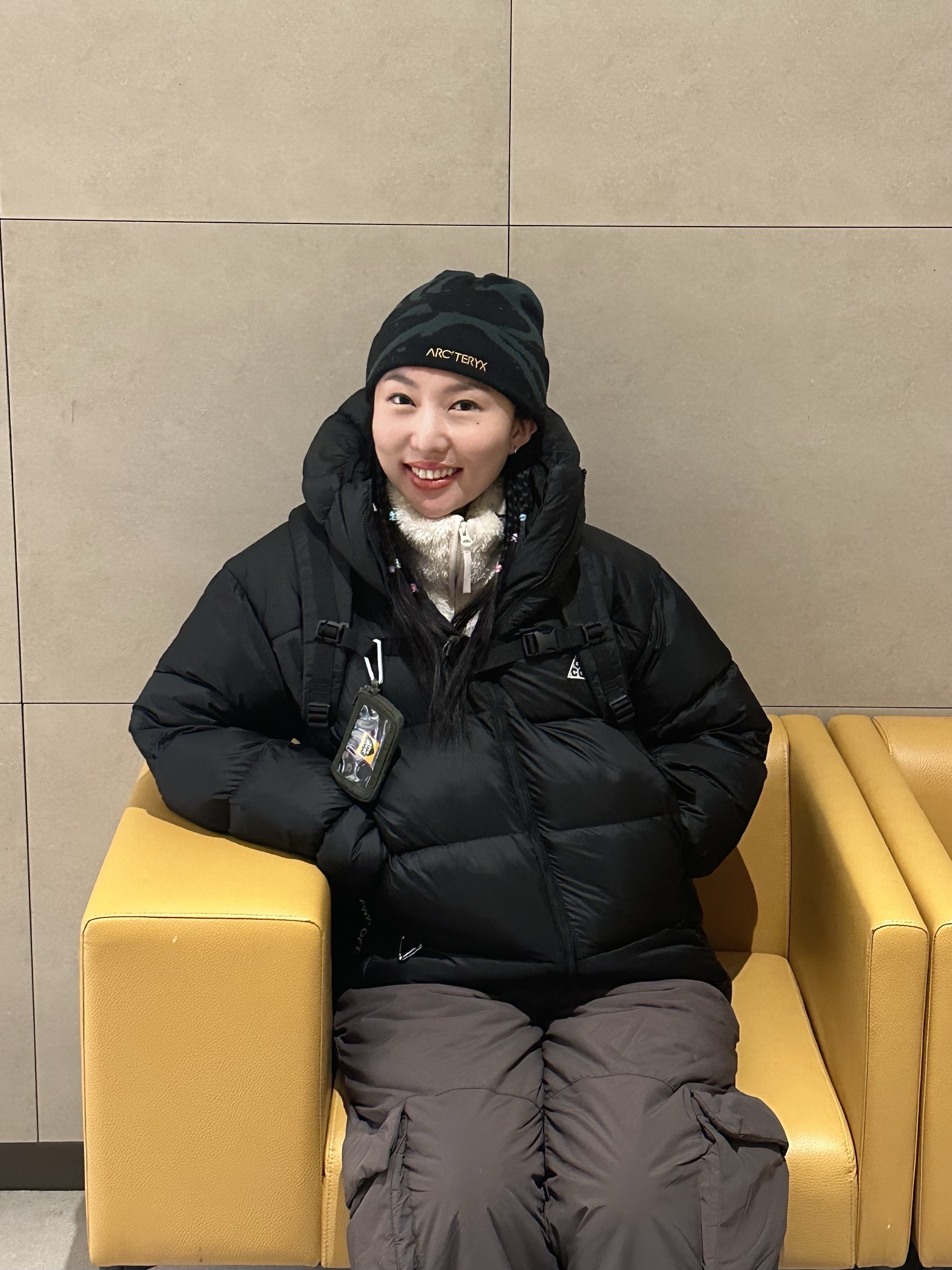 Nike ACG Therma-Fit ADV Lunar Lake Puffer Jacket Black - Asia, Arc'teryx Grotto Toque Dark Magic 착용 스타일 - 2
