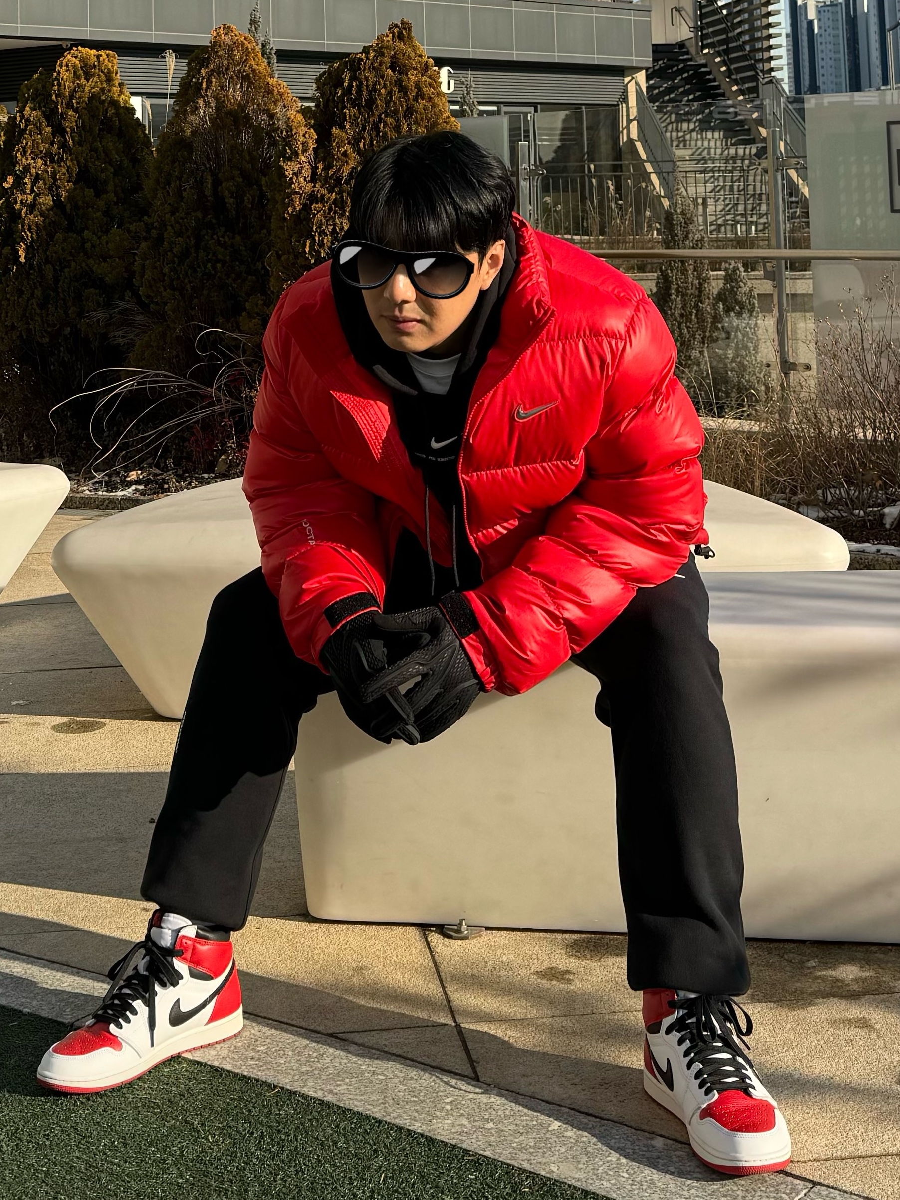 Nike x Drake Nocta Gloves Black, Nike x Drake Nocta NRG Essential Fleece Hoodie Black - US/EU 착용 스타일 - 1