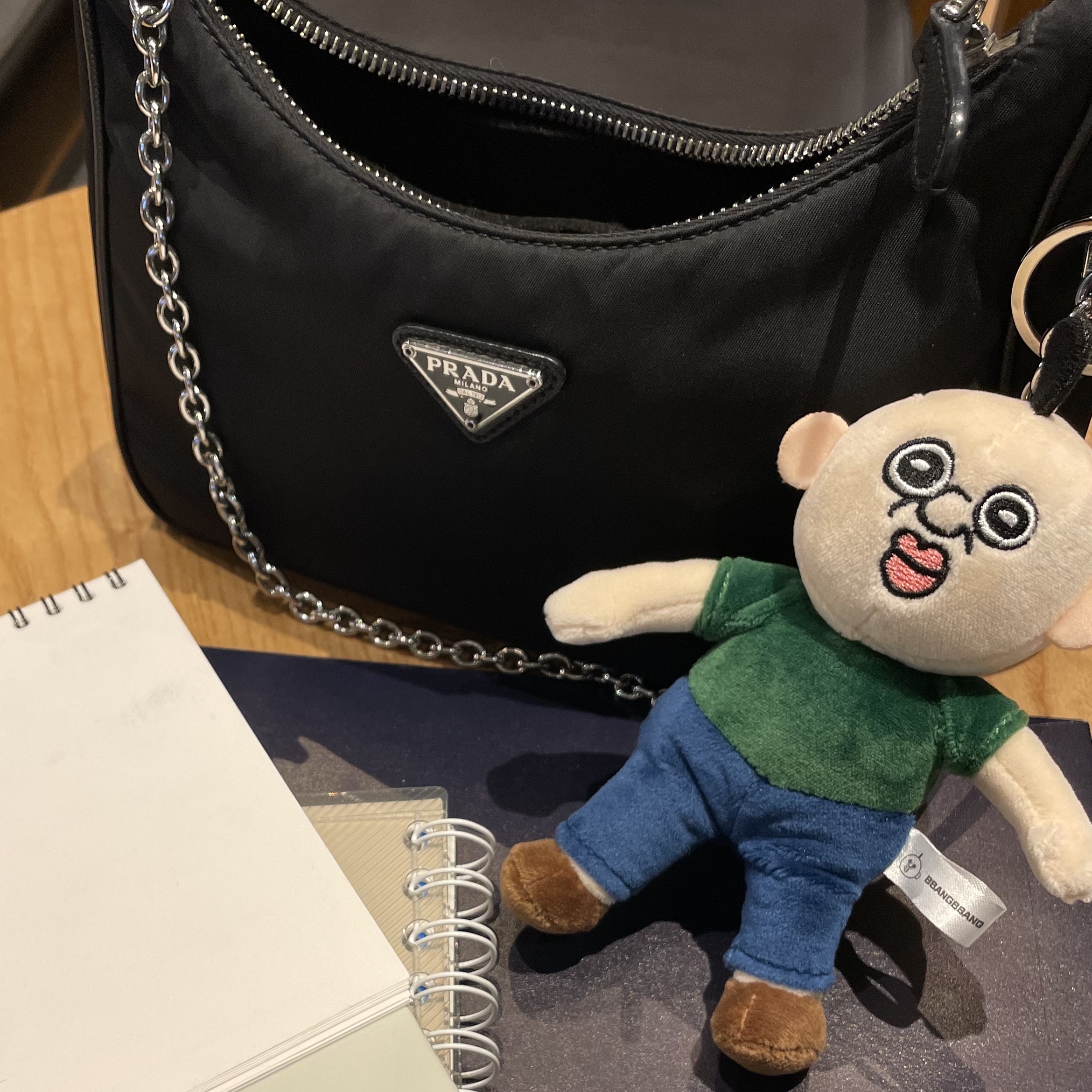 Bbangbbang Doll Keyring 착용 스타일 - 2