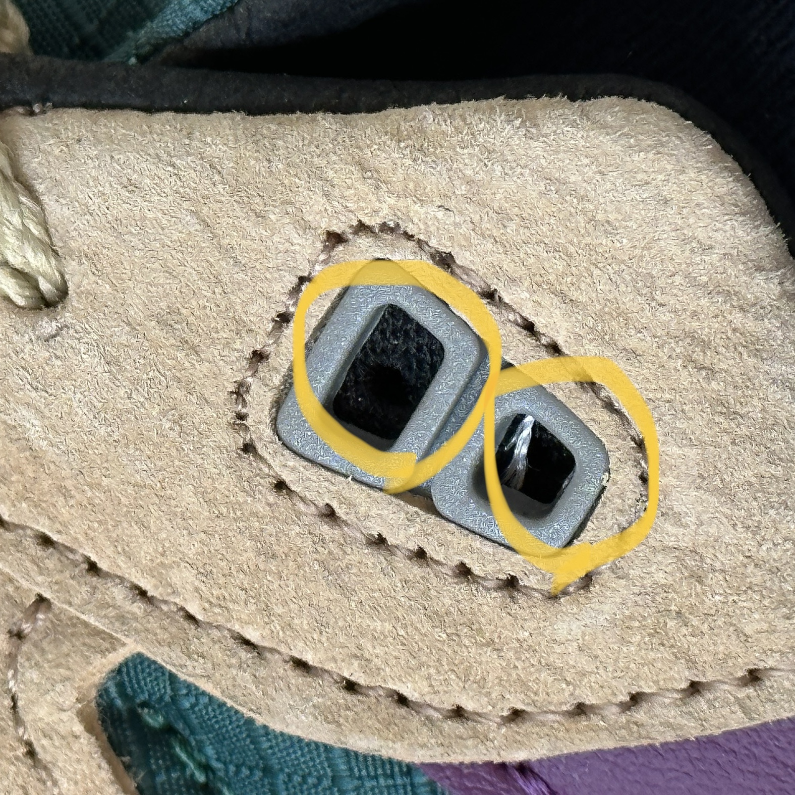 New Balance x Palace 991 Made in UK Teal Brown 착용 스타일 - 7