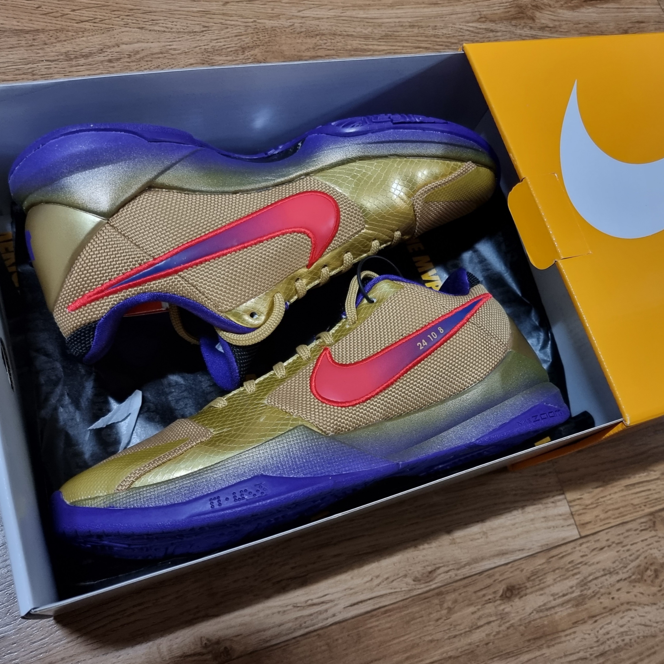 Nike x Undefeated Kobe 5 Protro Hall of Fame 착용 스타일 - 1