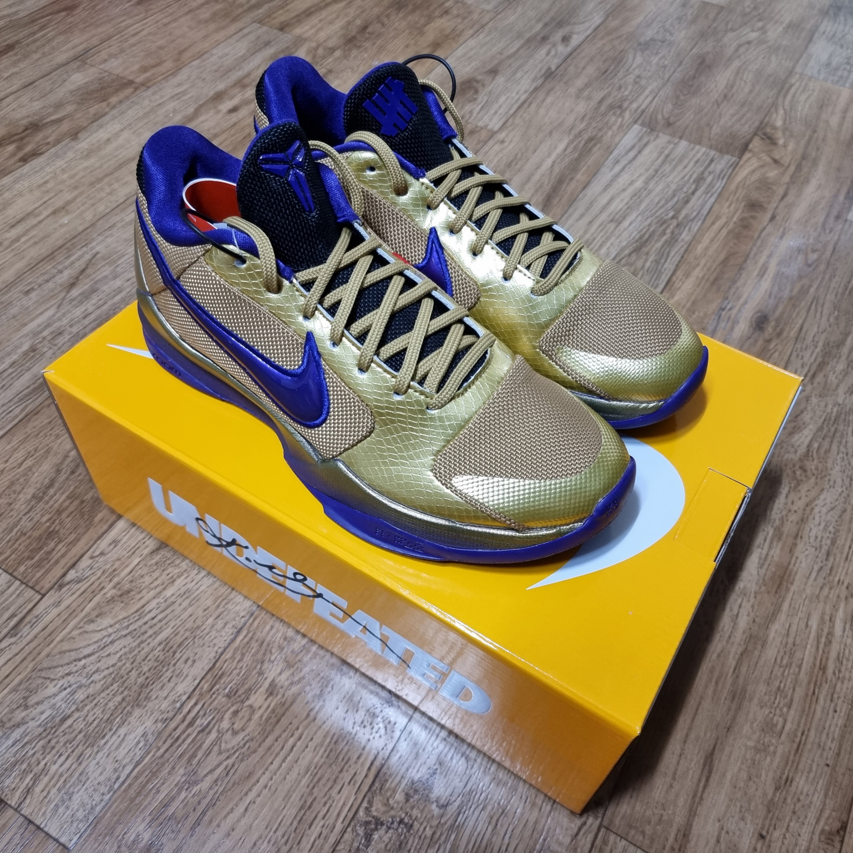 Nike x Undefeated Kobe 5 Protro Hall of Fame 착용 스타일 - 4
