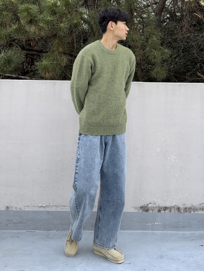 Clarks Wallabee Maple Suede 착용 스타일