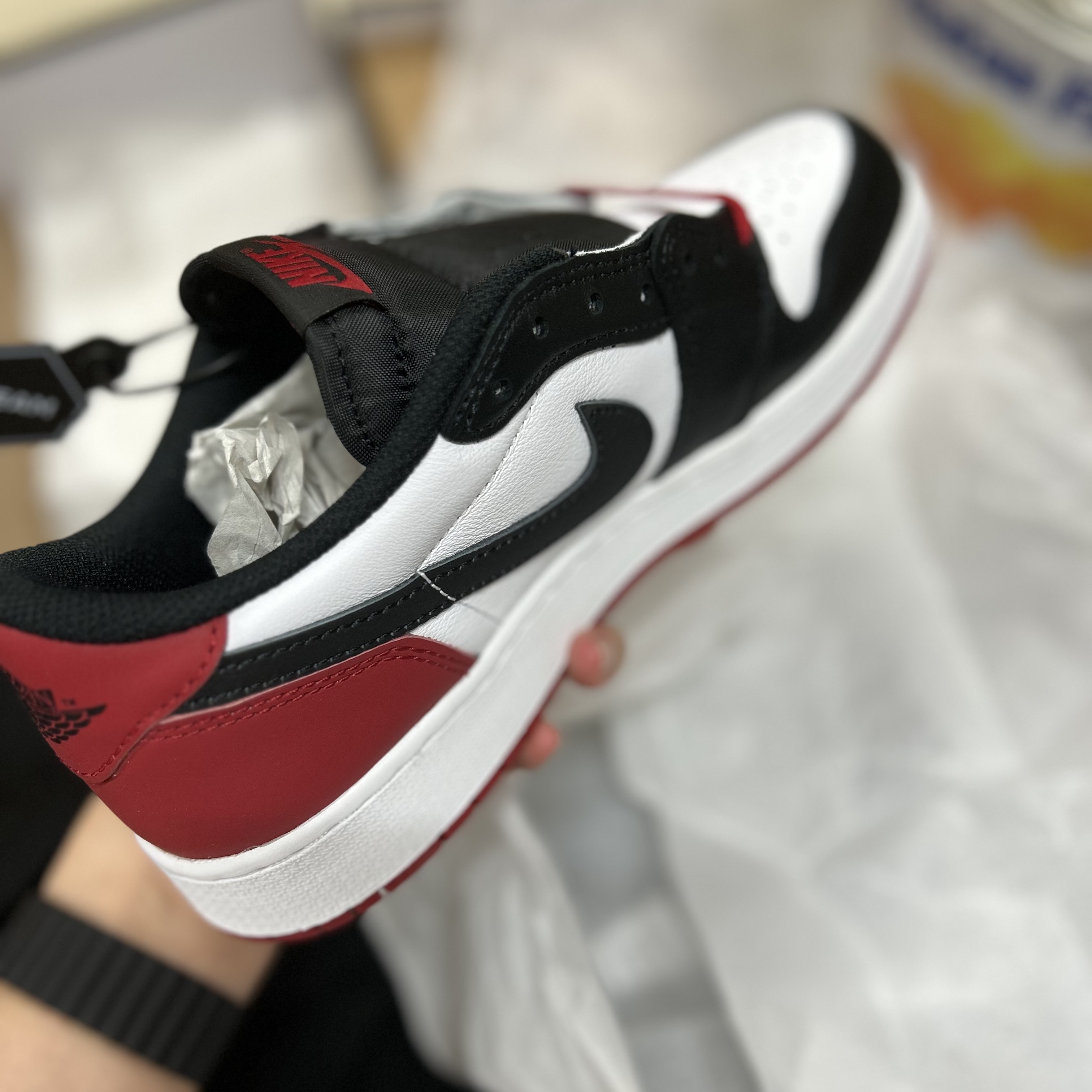 (GS) Jordan 1 Retro Low OG Black Toe 착용 스타일