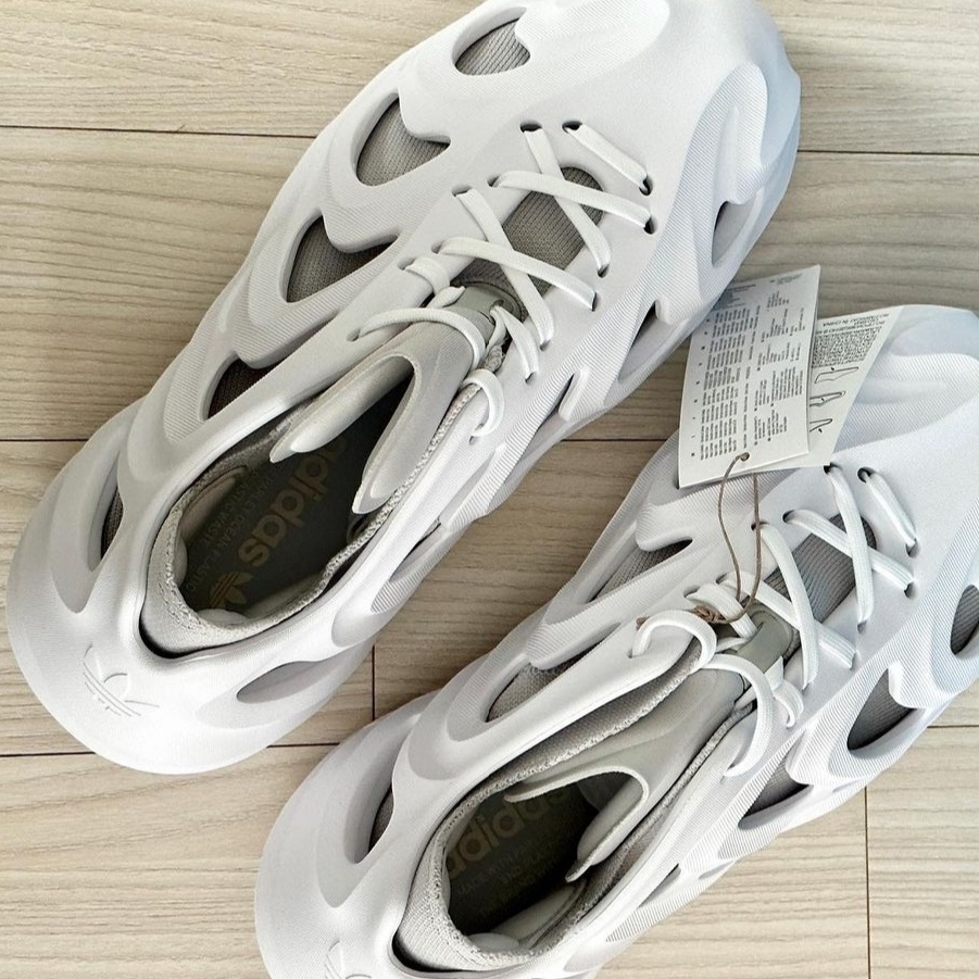 Adidas Adifom Q Cloud White Grey 착용 스타일