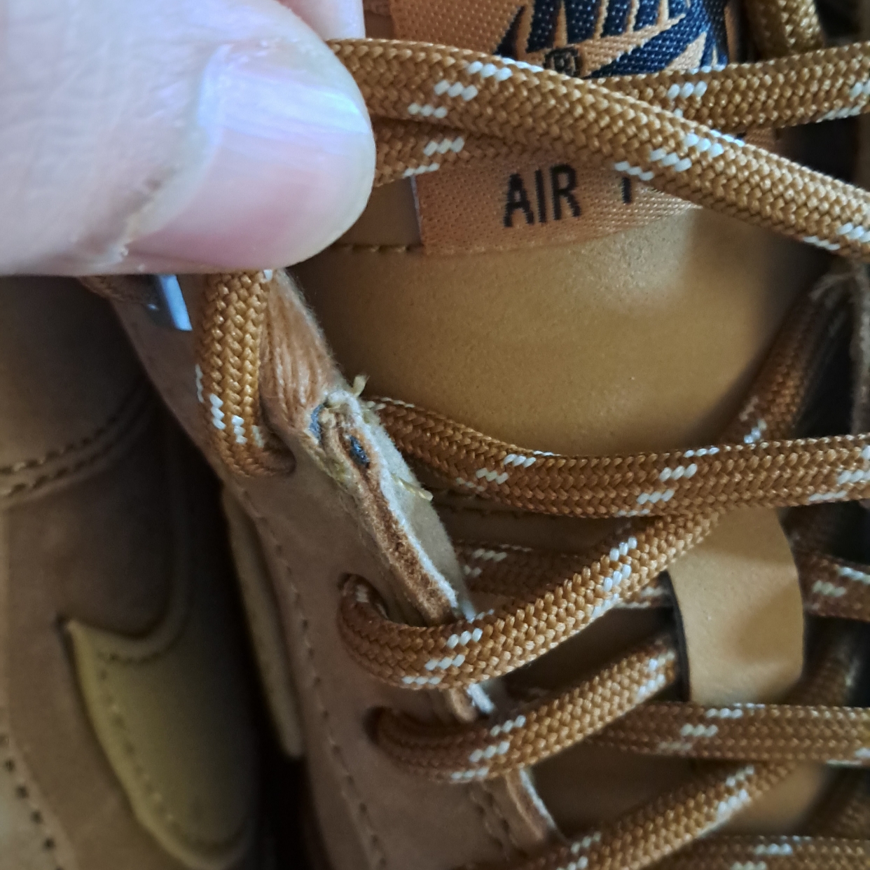 Nike Air Force 1 '07 WB Flax 착용 스타일 - 3