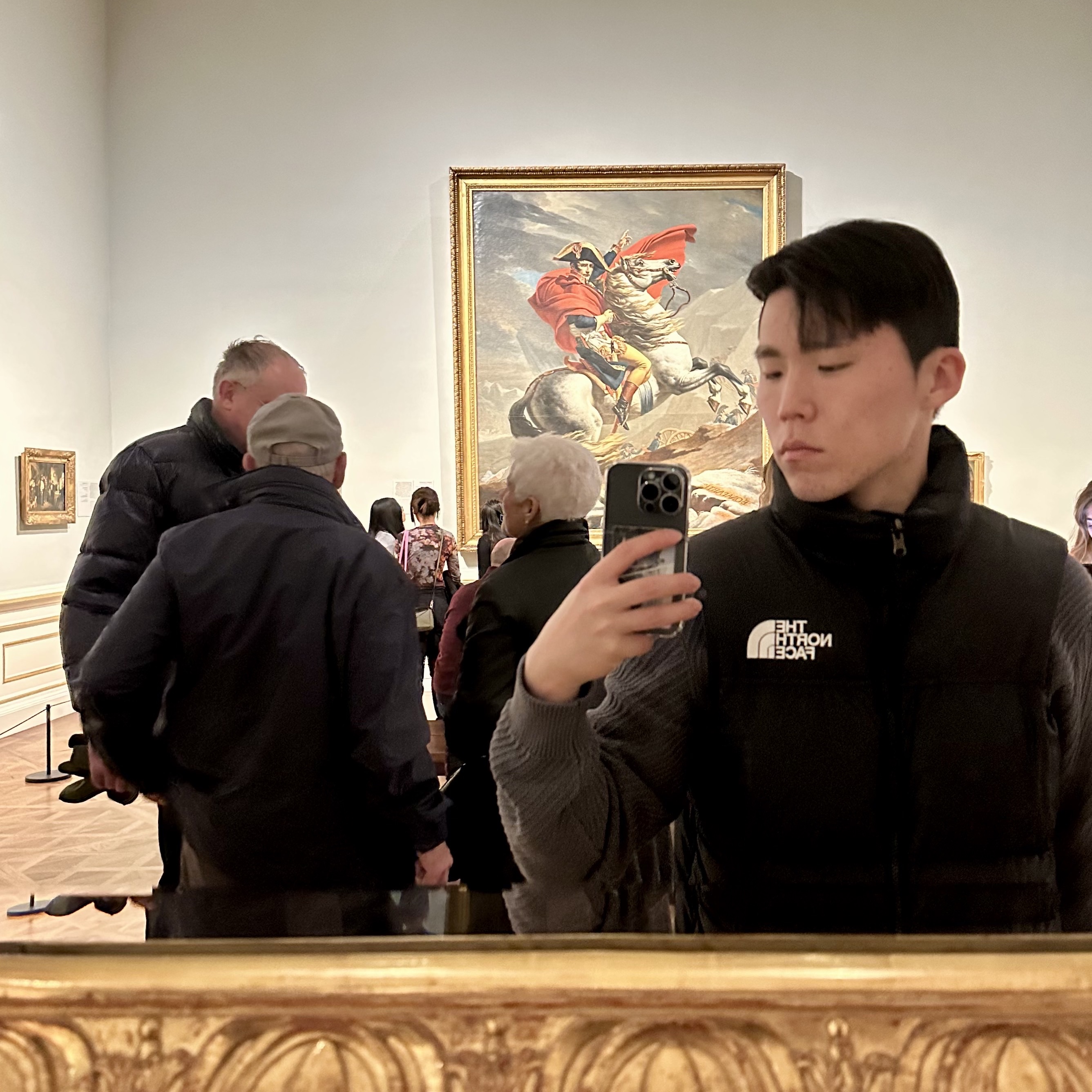 The North Face 1996 Retro Nuptse Vest Black 착용 스타일