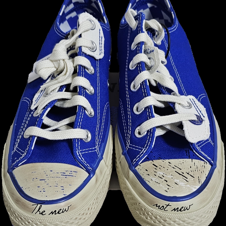 Converse x Ader Error Chuck 70 Ox Imperial Blue 착용 스타일 - 2