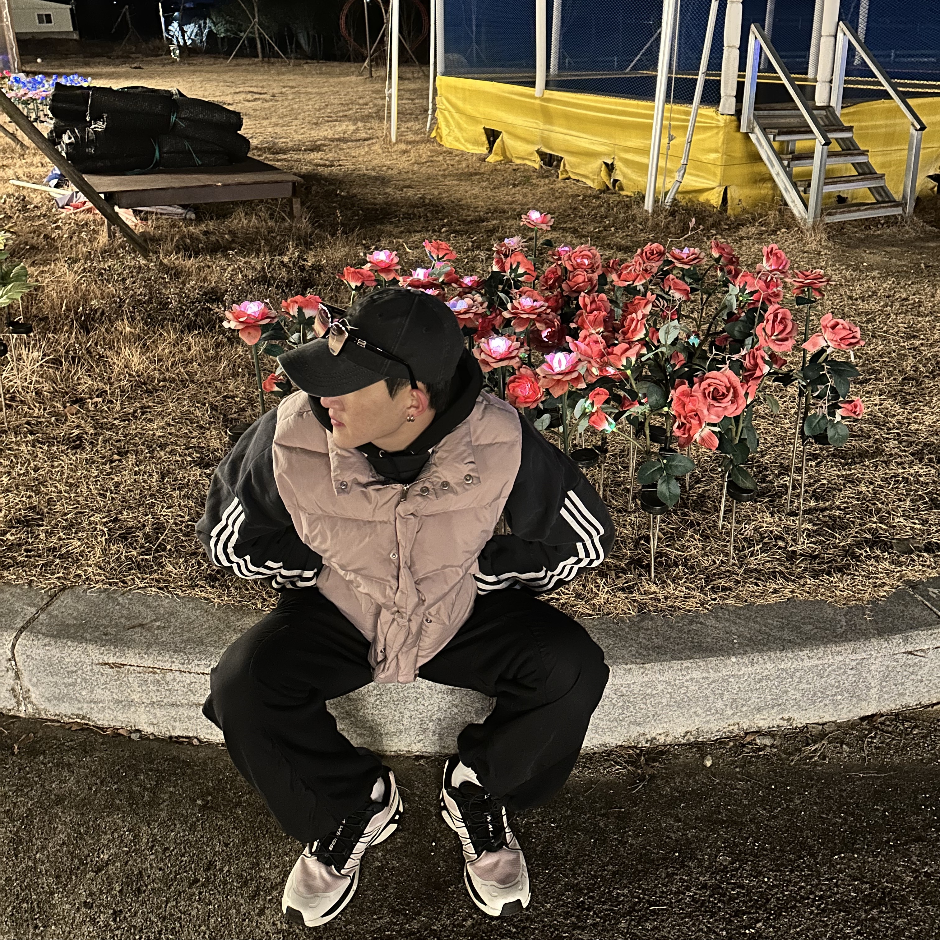 Salomon XT-Wings 2 Cradle Pink 착용 스타일 - 3
