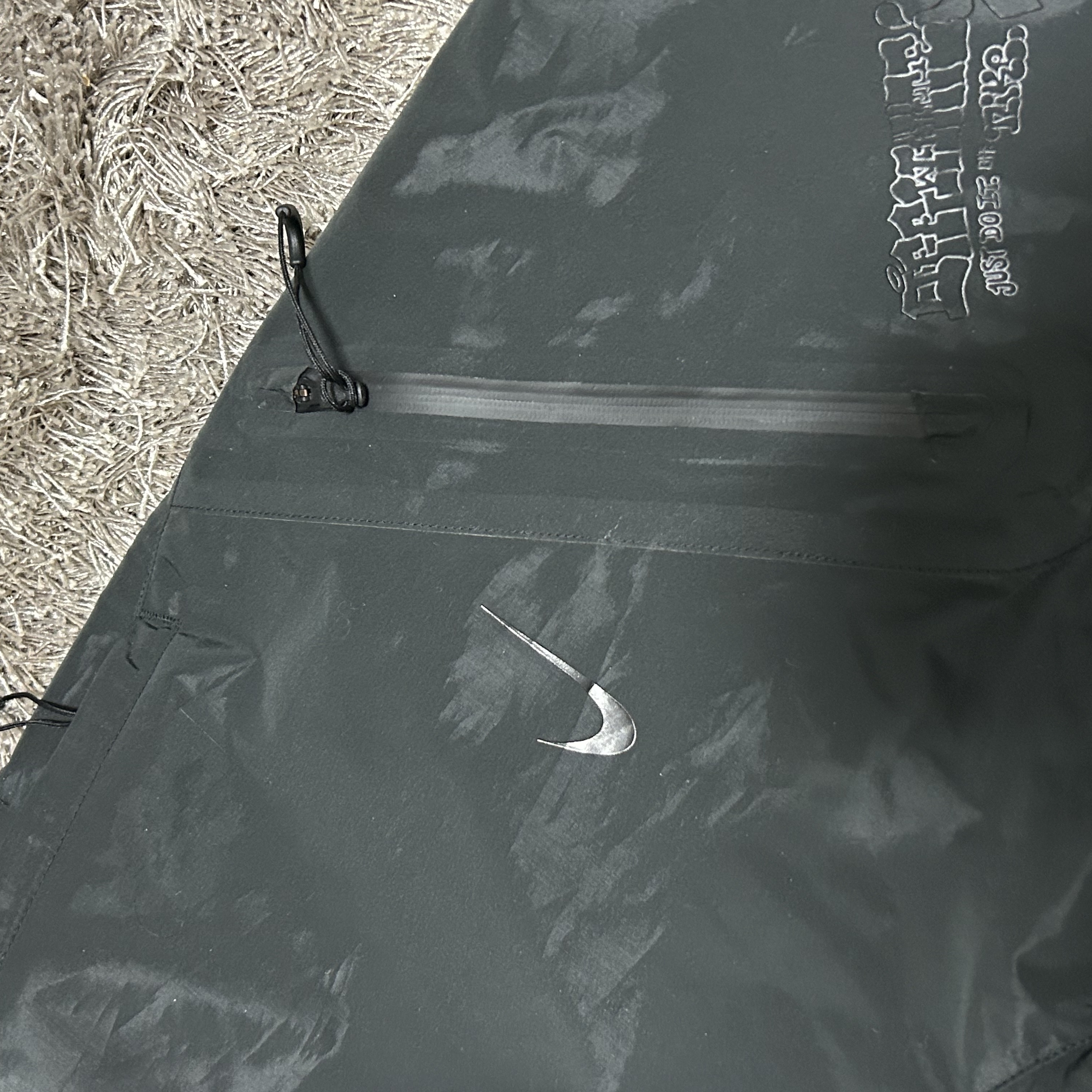 Nike x Off-White Woven Pants Black - Asia 착용 스타일 - 4