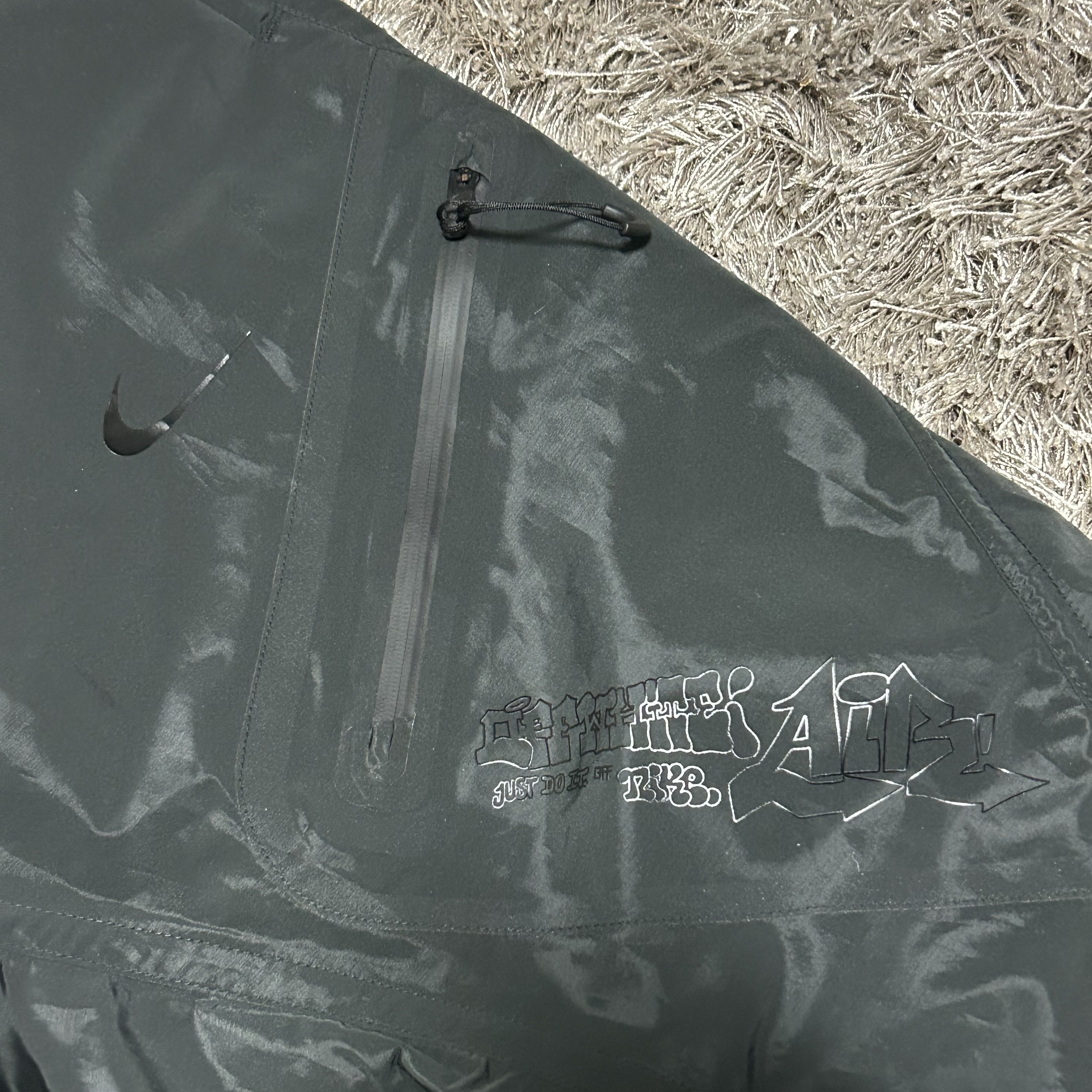 Nike x Off-White Woven Pants Black - Asia 착용 스타일 - 2