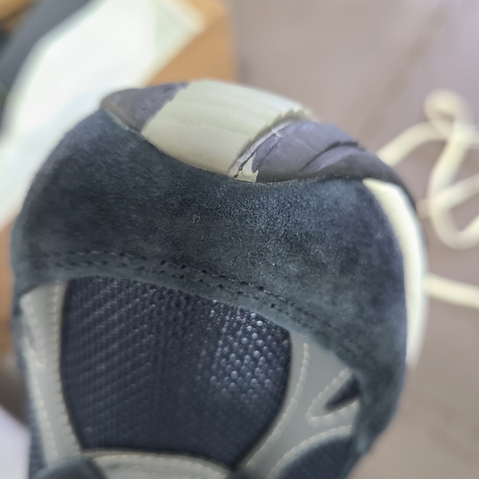 New Balance 991 Made in UK Navy 착용 스타일 - 7