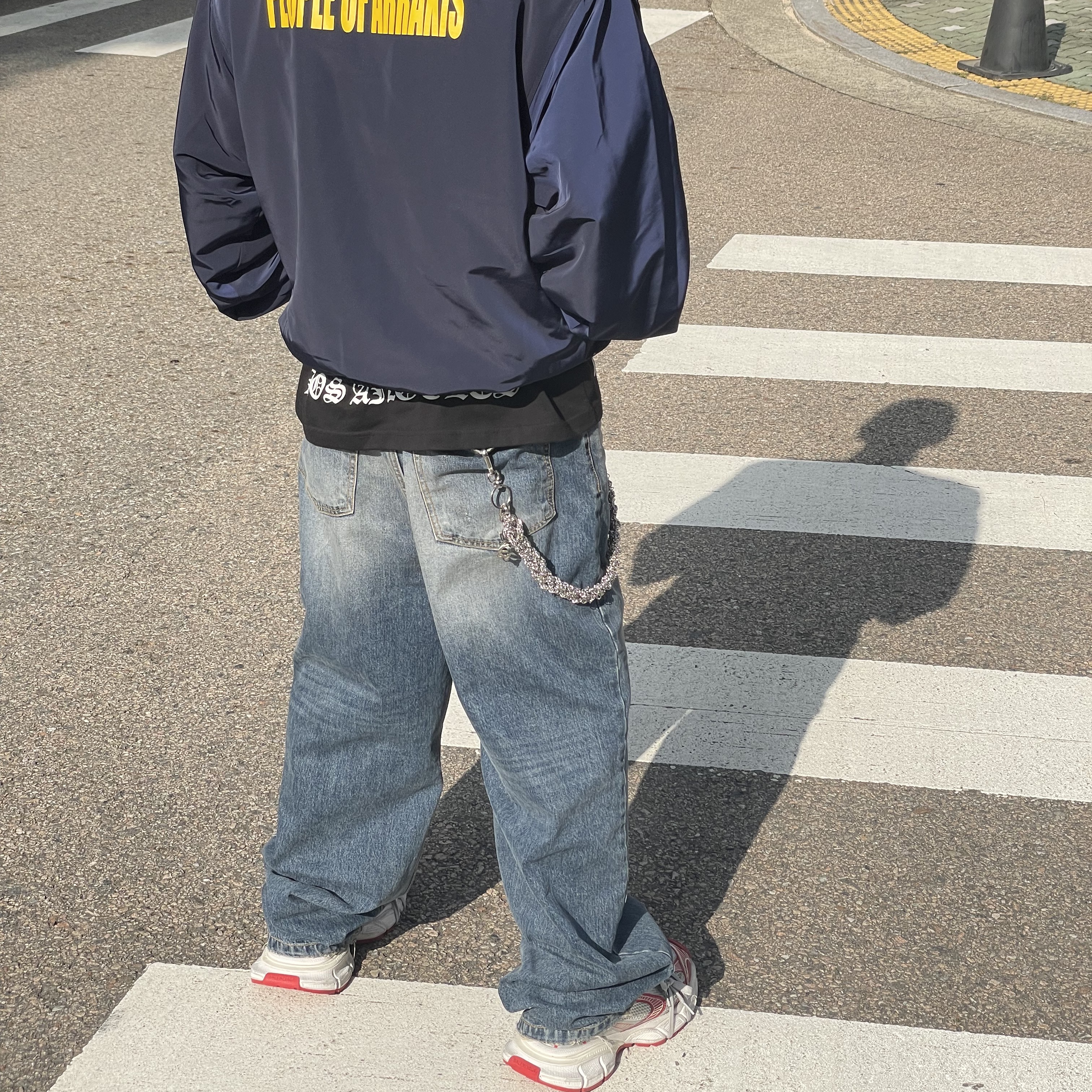 Undermycar Leachianus Multiple Tangles Double Logo Chain Down Blue - 23SS, Balenciaga 3XL Sneakers White Red 착용 스타일