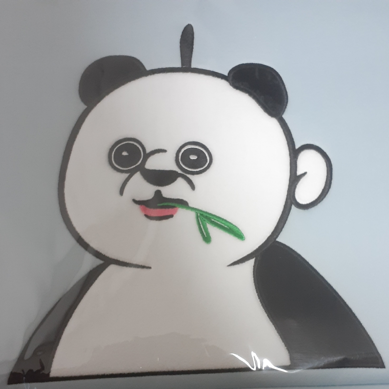 Bbangbbang Panda Laptop Pouch 착용 스타일