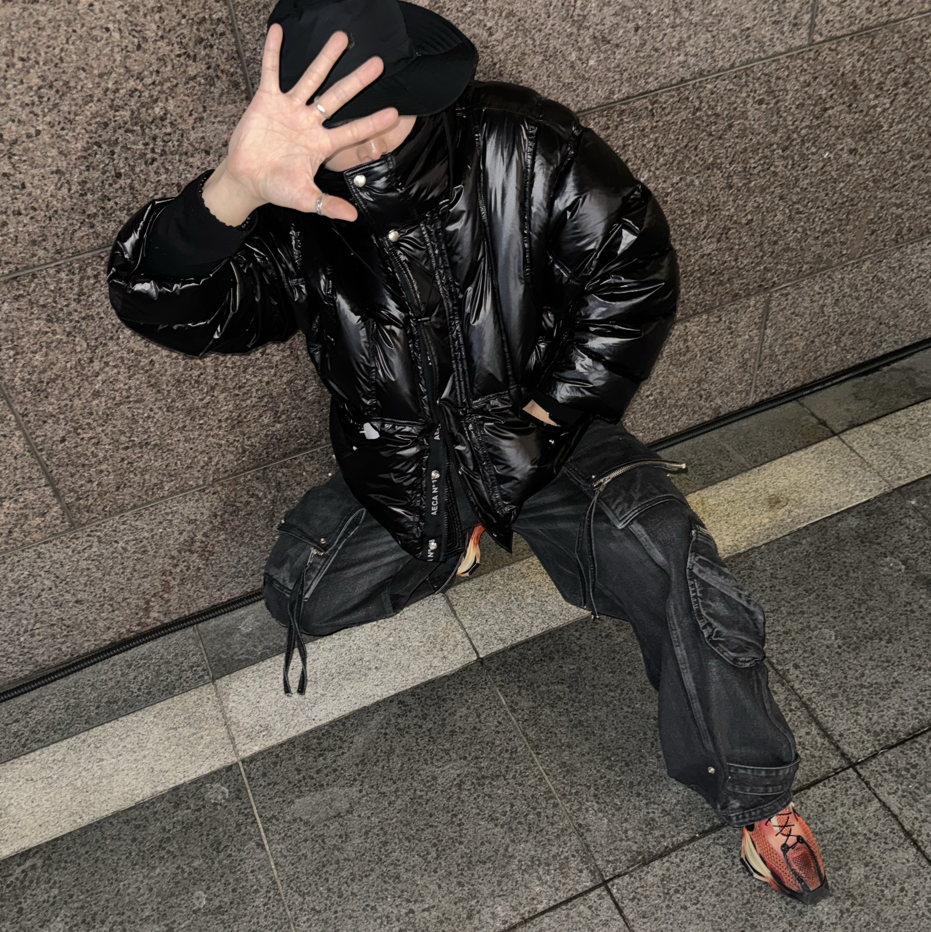 Nike x Matthew M Williams Zoom 004 Rust Factor 착용 스타일 - 4