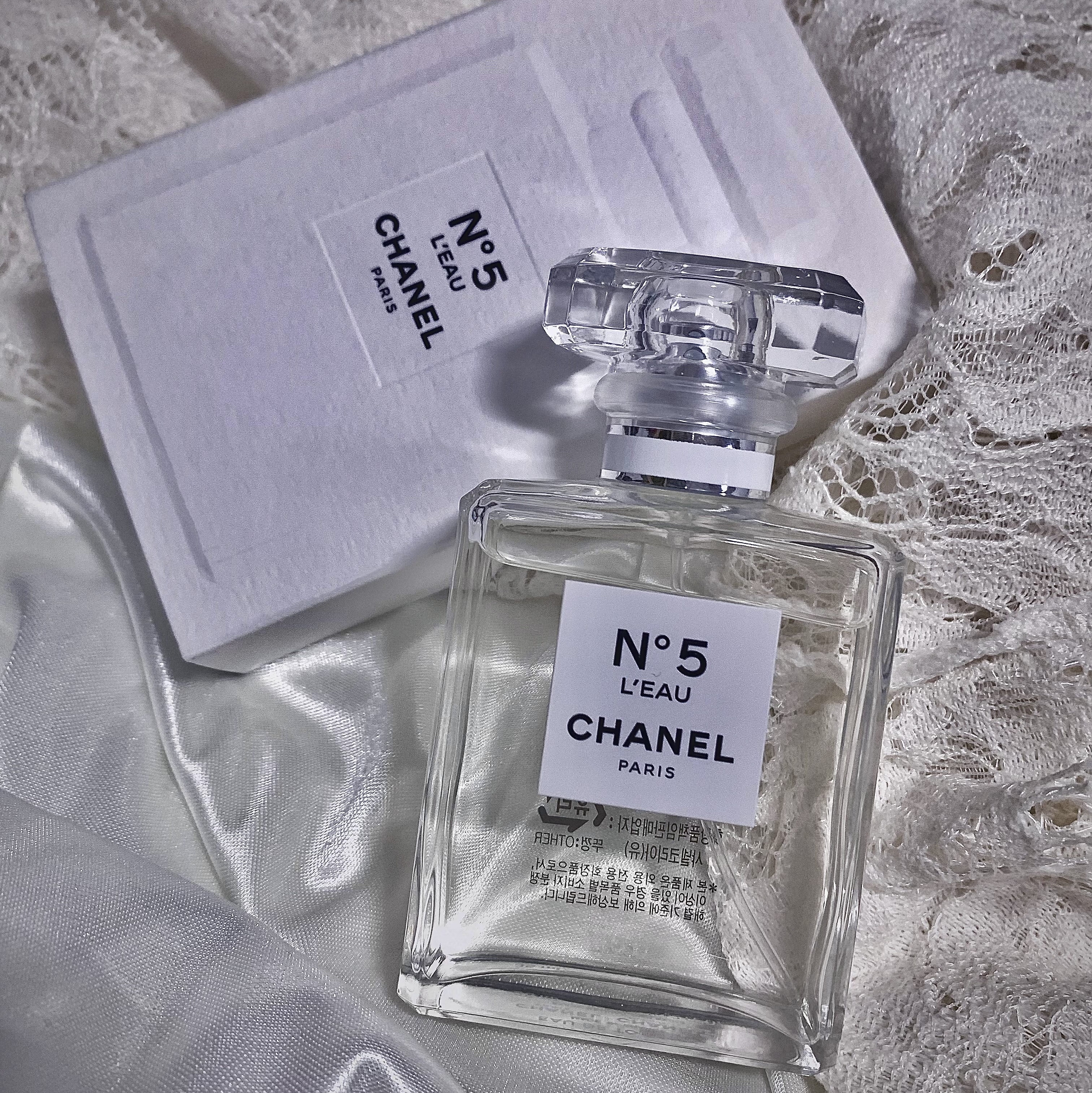 Chanel No.5 L'eau Eau De Toilette 50ml 착용 스타일