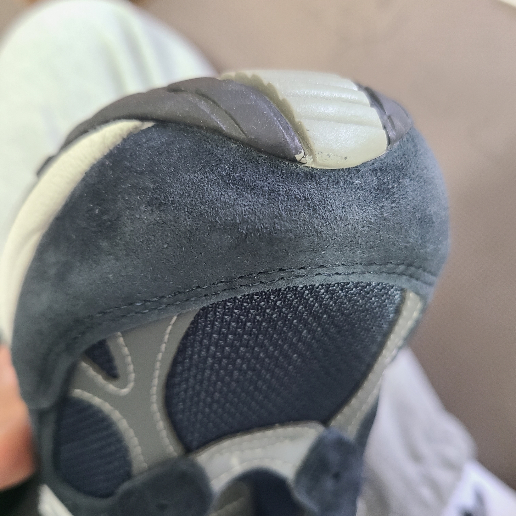 New Balance 991 Made in UK Navy 착용 스타일 - 3