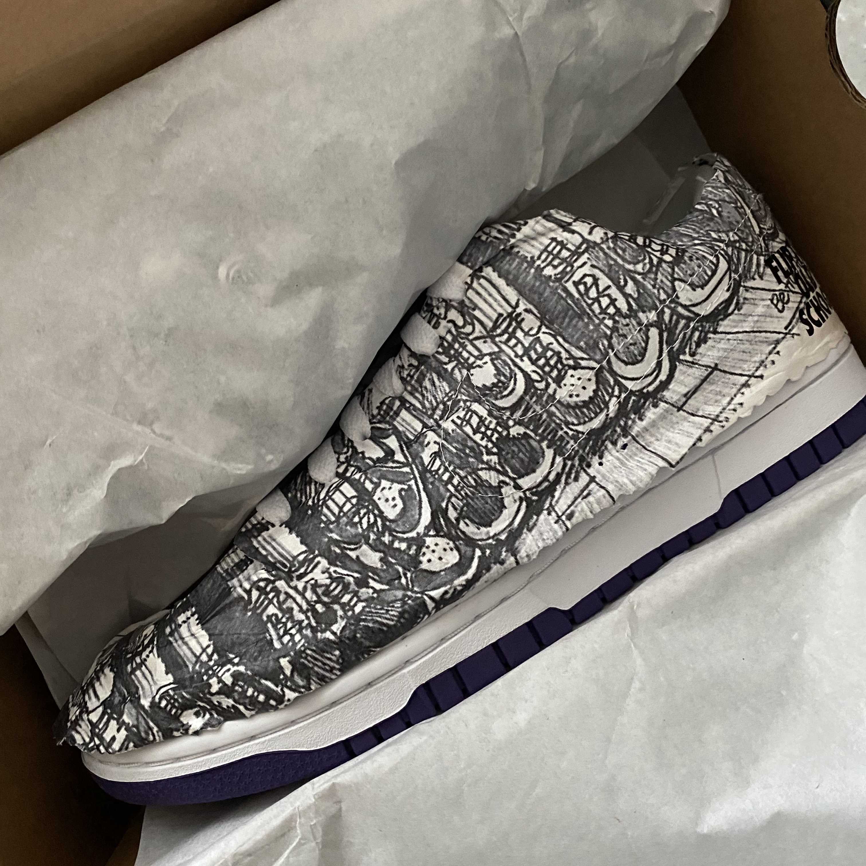 (W) Nike Dunk Low SE Flip 착용 스타일