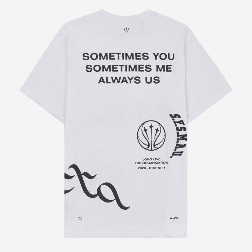 Nike x Drake Nocta NRG Essential Short Sleeve Top White - Asia 착용 스타일