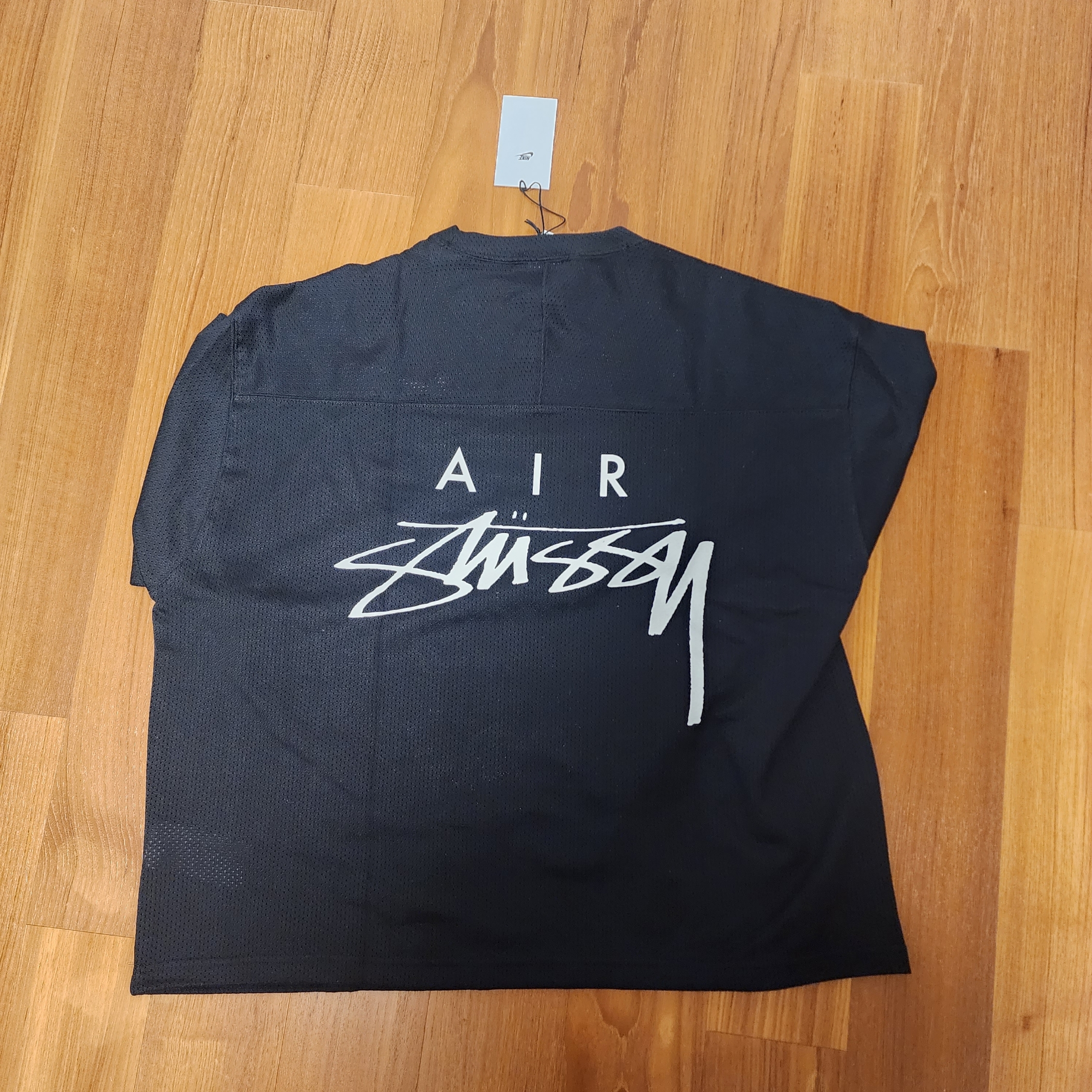 Nike x Stussy Long Sleeve Top Black (FJ9164-010) 착용 스타일 - 2