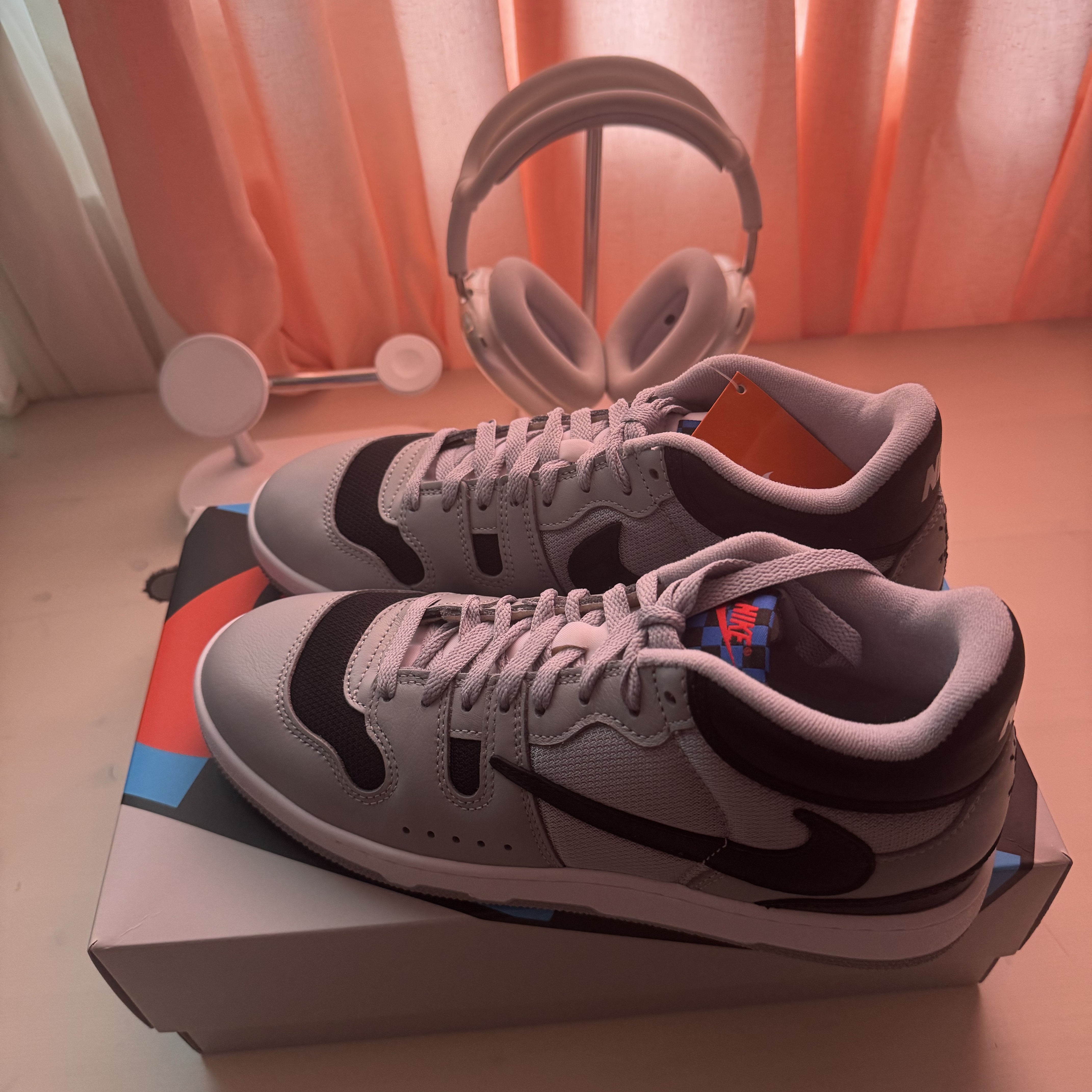 Nike x Travis Scott Mac Attack SP Light Smoke Grey 착용 스타일 - 3