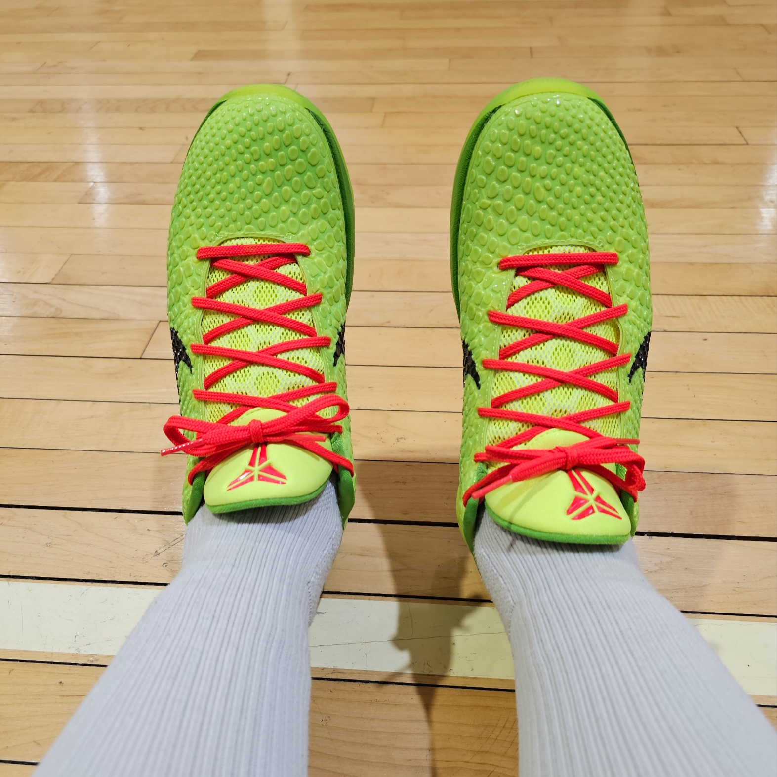 Nike Kobe 6 Protro Green Apple 착용 스타일 - 2