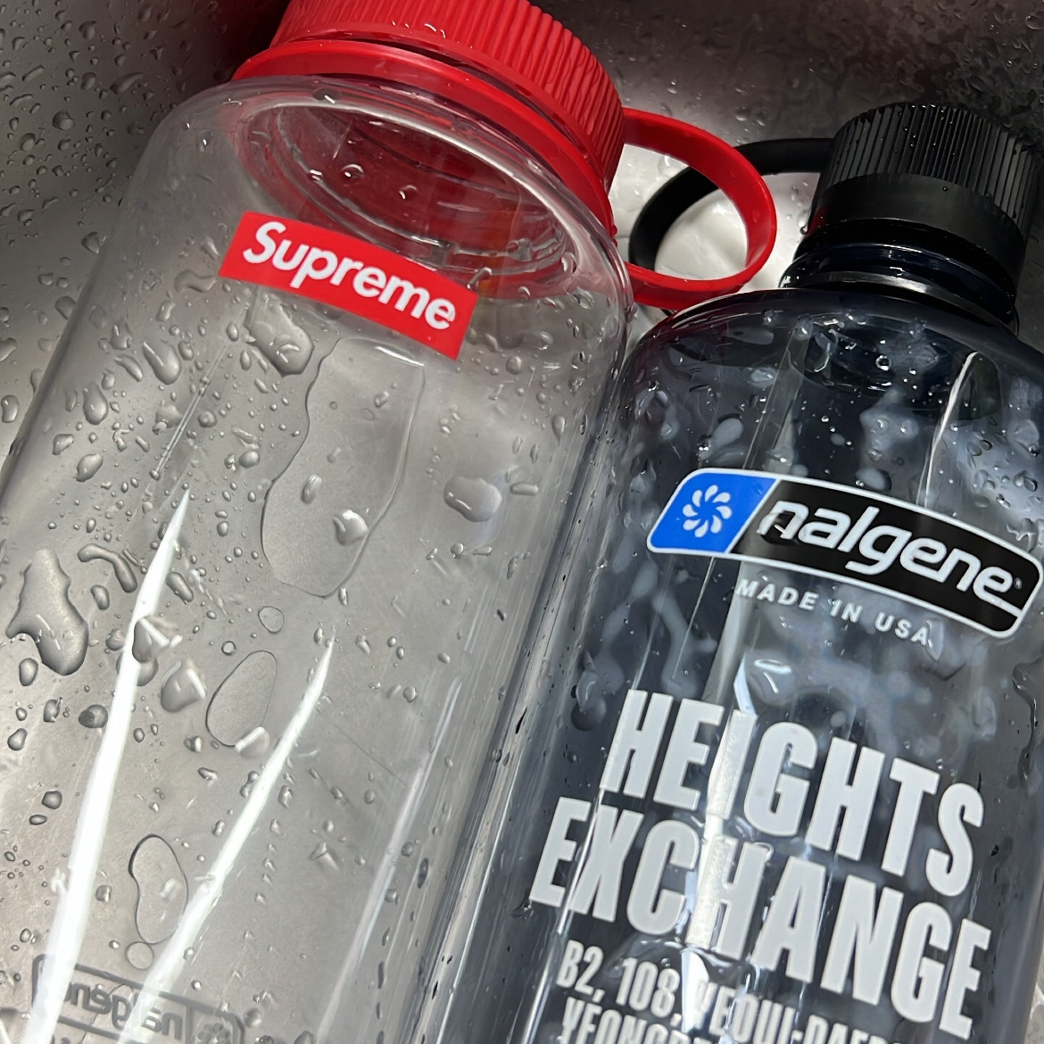 Supreme Nalgene 32 oz. Bottle Red - 20SS 착용 스타일