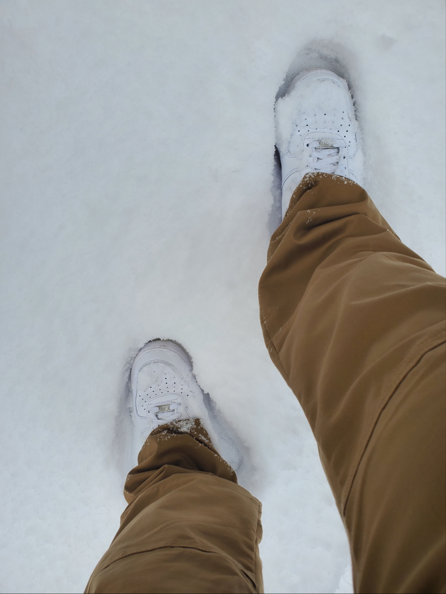 Nike Air Force 1 '07 Low White 착용 스타일 - 3