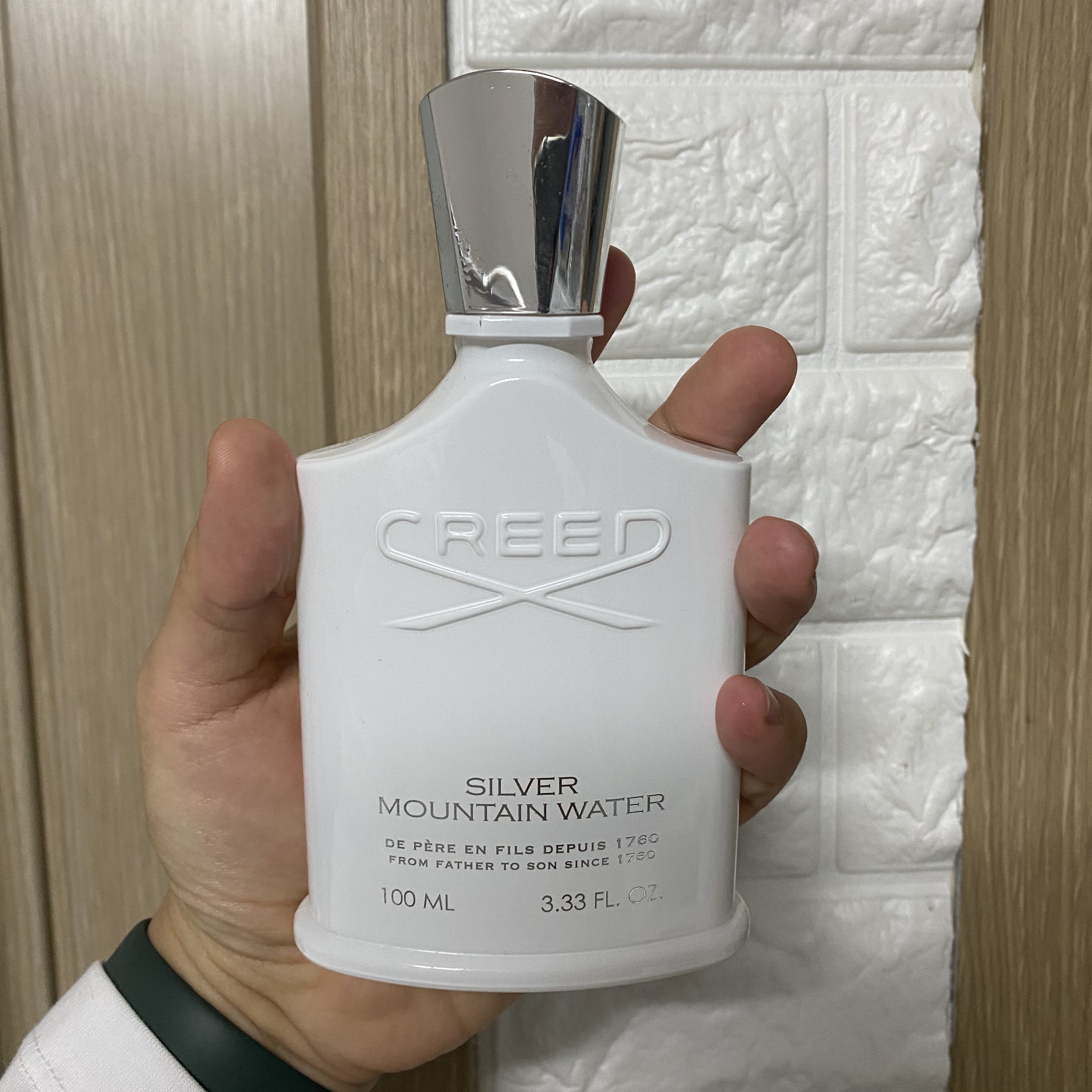 Creed Silver Mountain Water Eau De Parfum 100ml 착용 스타일