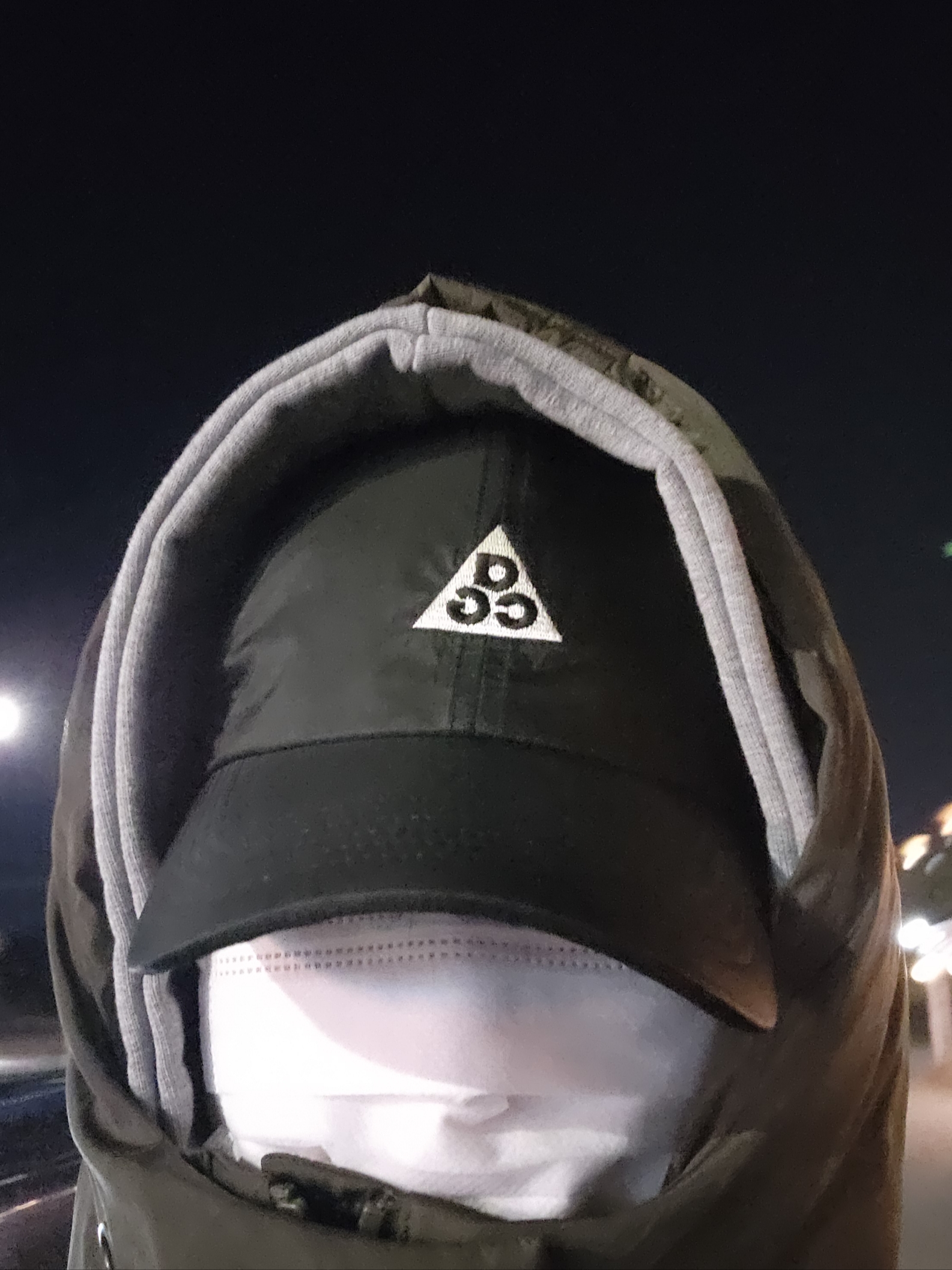 Nike ACG Trail Cap Black 착용 스타일