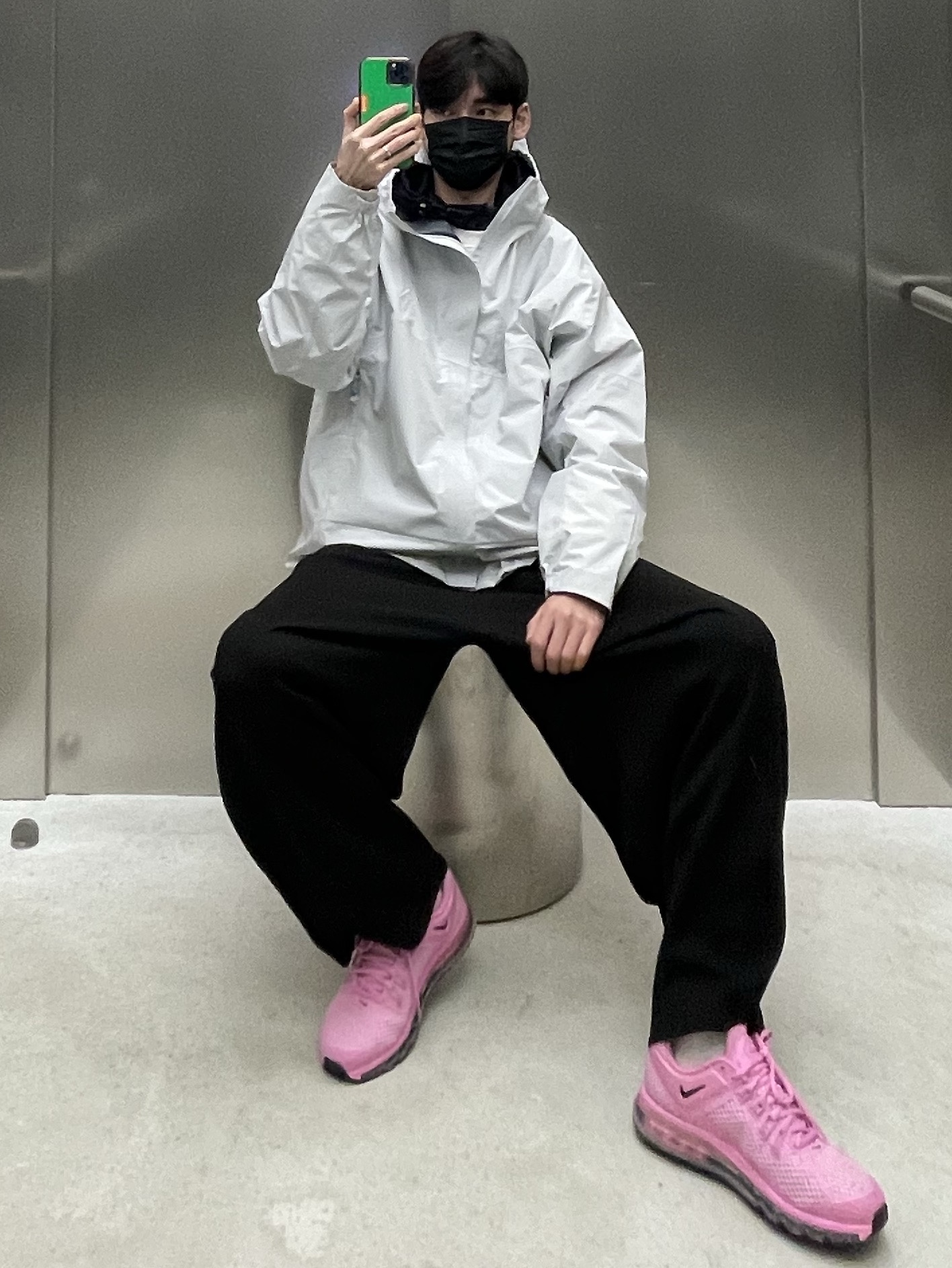 Nike x Stussy Air Max 2013 Psychic Pink, Nike ACG Storm-Fit ADV Cascade Rains Full Zip Jacket Photon Dust - Asia 착용 스타일 - 5