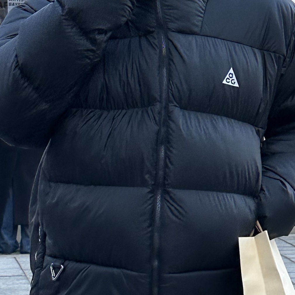 Nike ACG Therma-Fit ADV Lunar Lake Puffer Jacket Black - Asia 착용 스타일