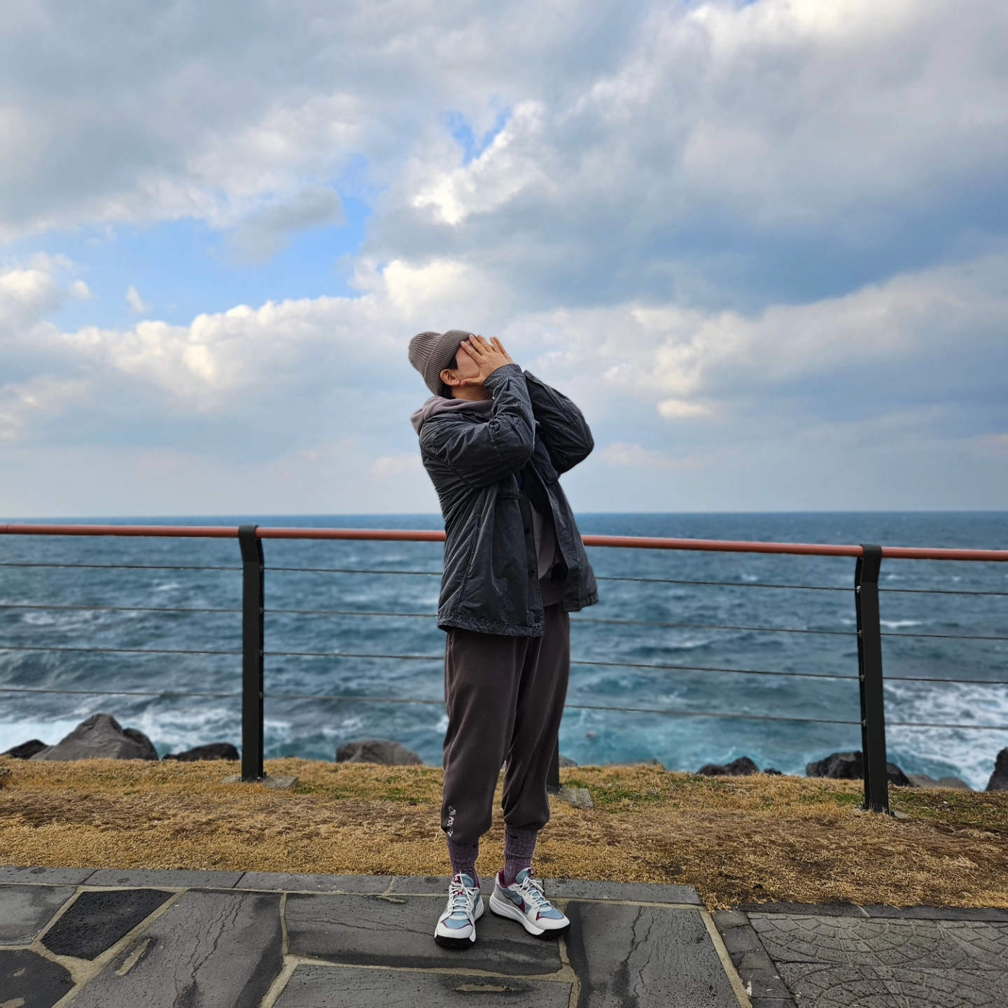 Nike ACG Polartec Wolf Tree Pullover Hoodie Moon Fossil - Asia, Nike ACG Polartec Wolf Tree Pants Ironstone - Asia 착용 스타일 - 4