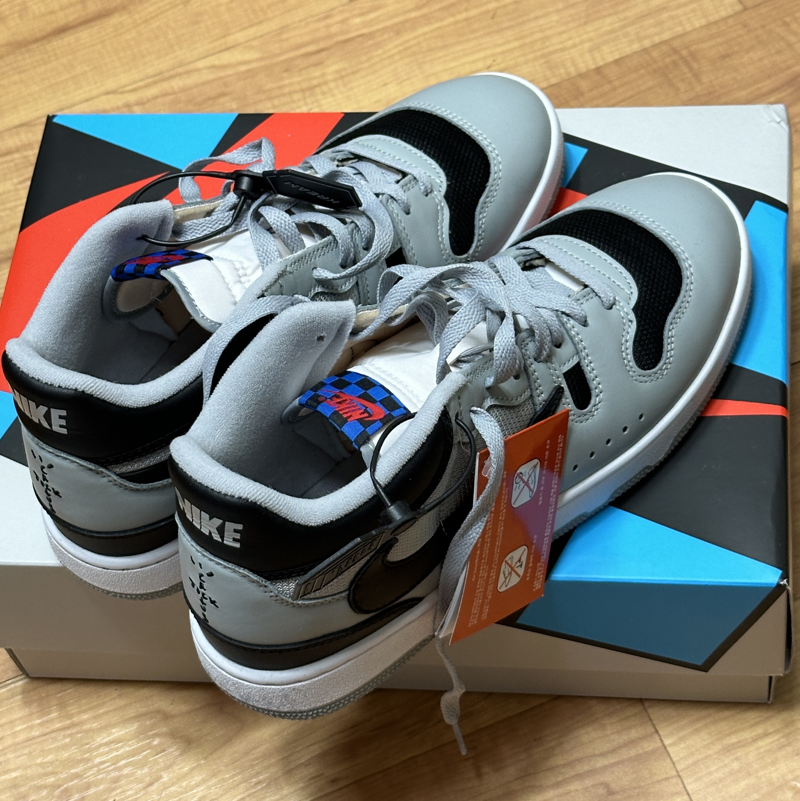 Nike x Travis Scott Mac Attack SP Light Smoke Grey 착용 스타일